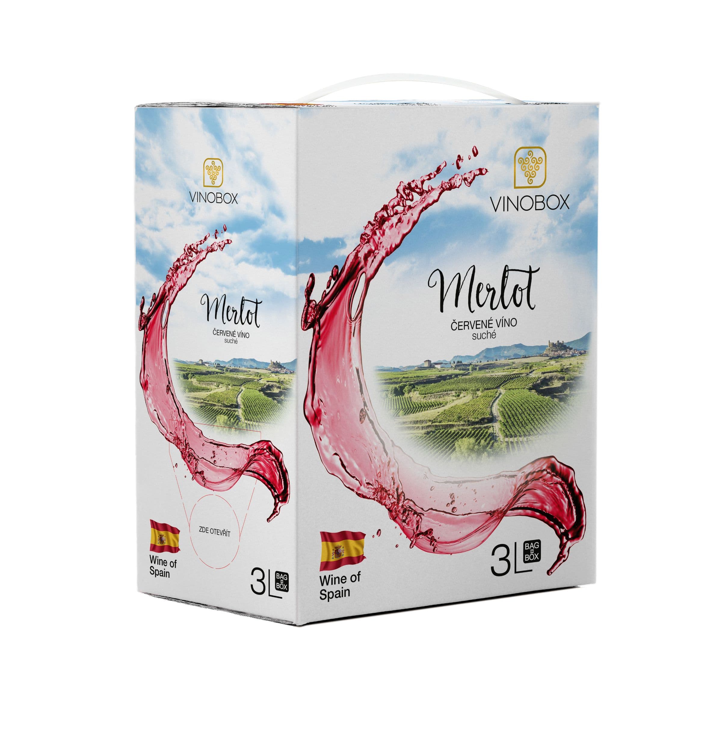 Vinobox Merlot Bag in Box 3l