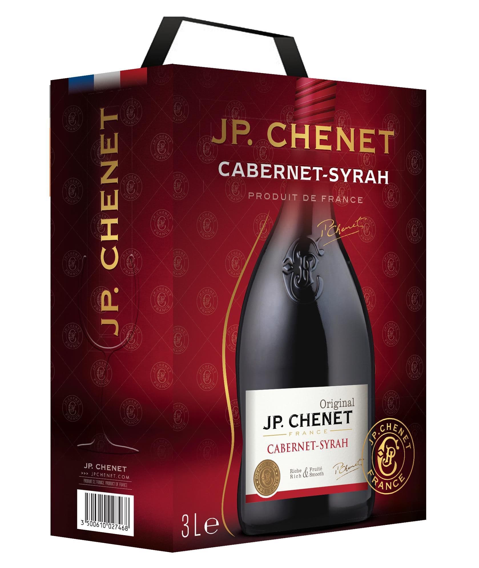 JP.Chenet Cabernet Syrah Bag in Box 3 l