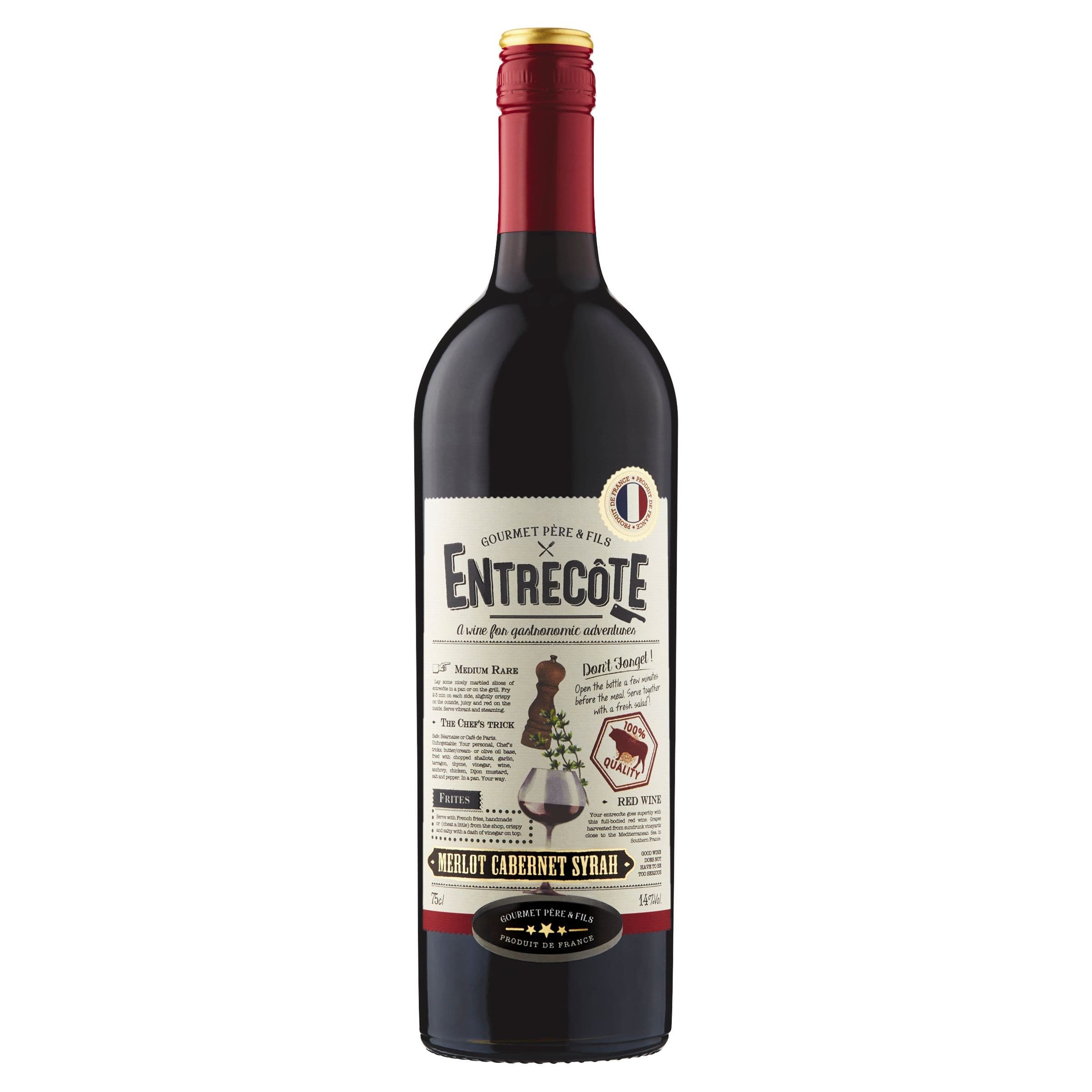 Entrecote Merlot Cabernet Sauvignon 750 ml