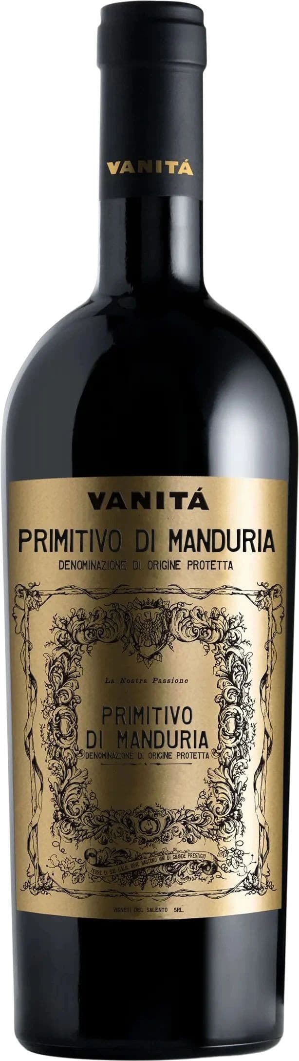 Vanità Primitivo di Manduria DOP 0,75l