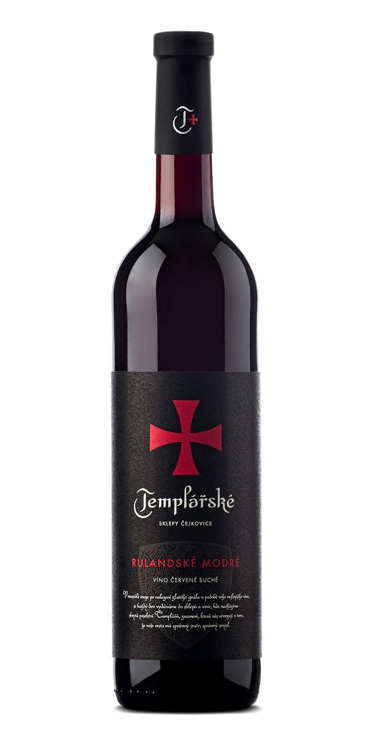 Templářské Sklepy Rulandské modré 750 ml