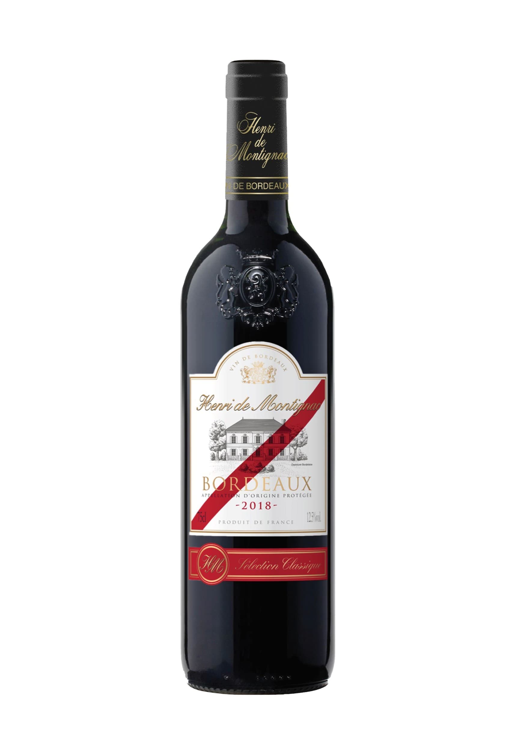 Henri de Montignac Bordeaux Rouge 0,75 l