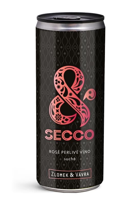 Víno Zlomek & Vávra & Secco rosé suché 250ml