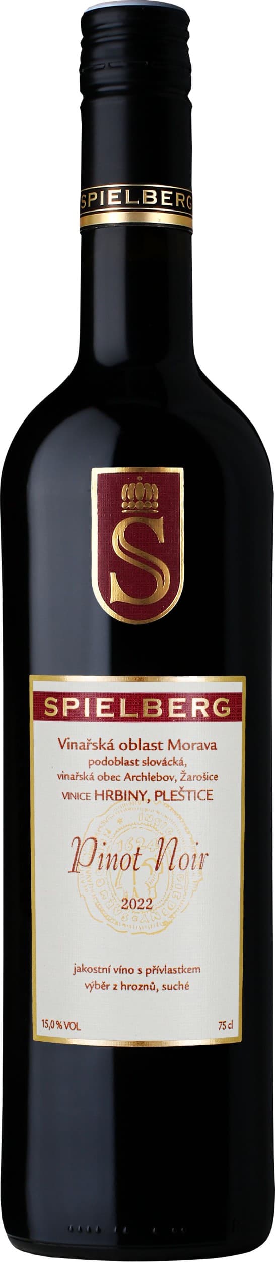 Spielberg Pinot Noir pozdní sběr 750 ml