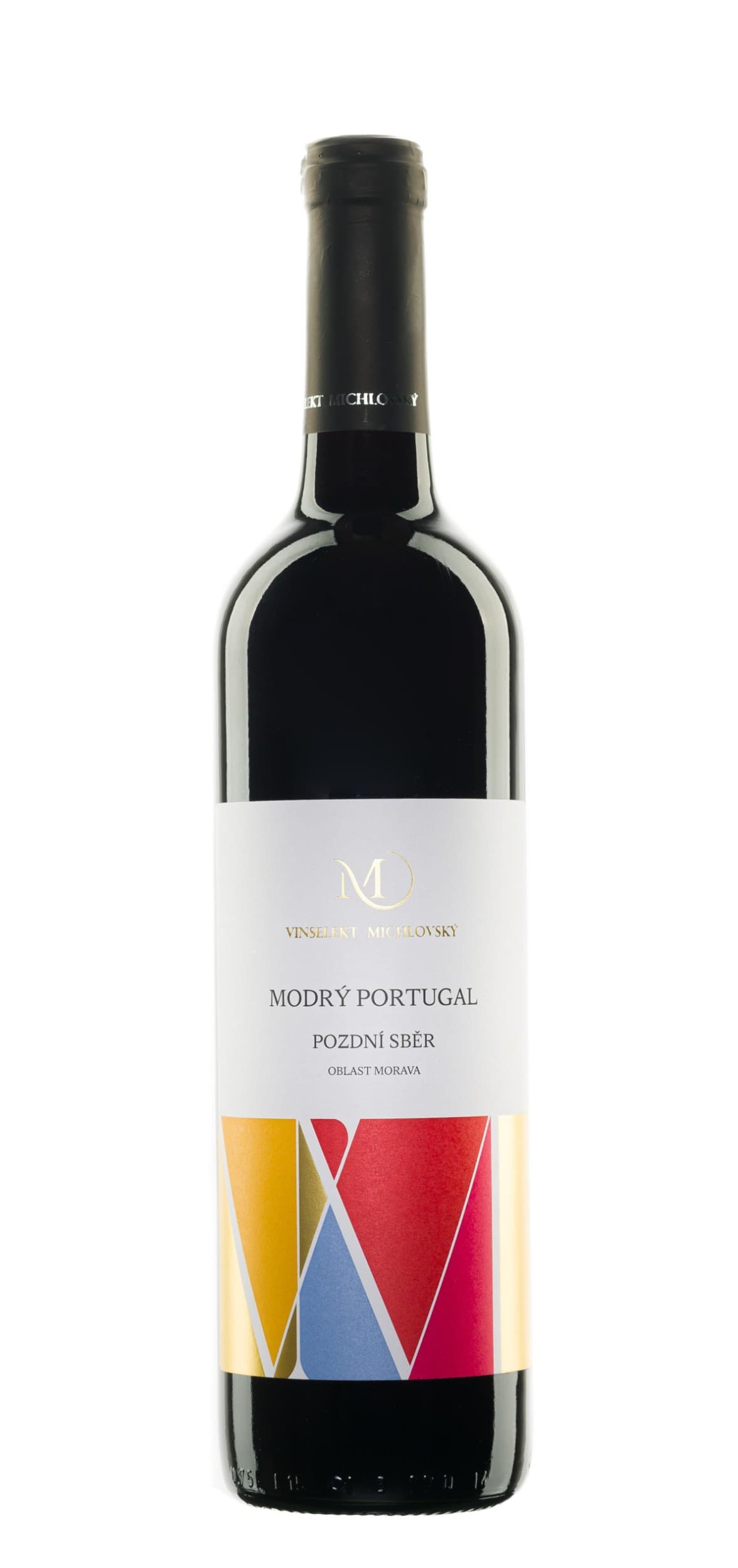 Vinselekt Michlovský Modrý Portugal pozdní sběr 750 ml