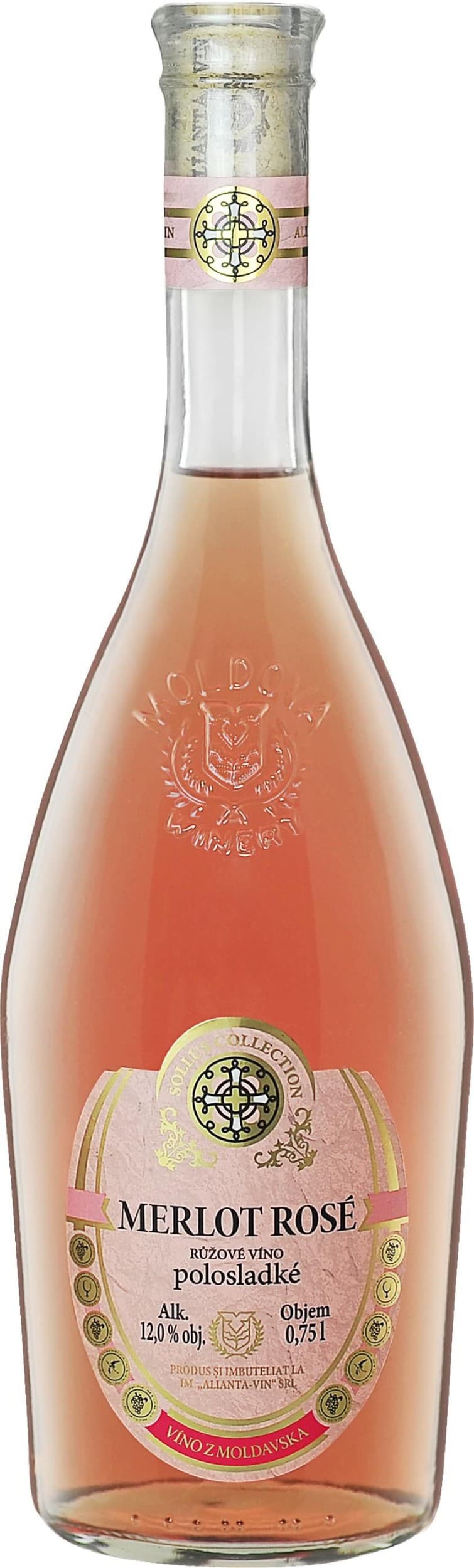 Alianta Vin Merlot Rosé 750 ml