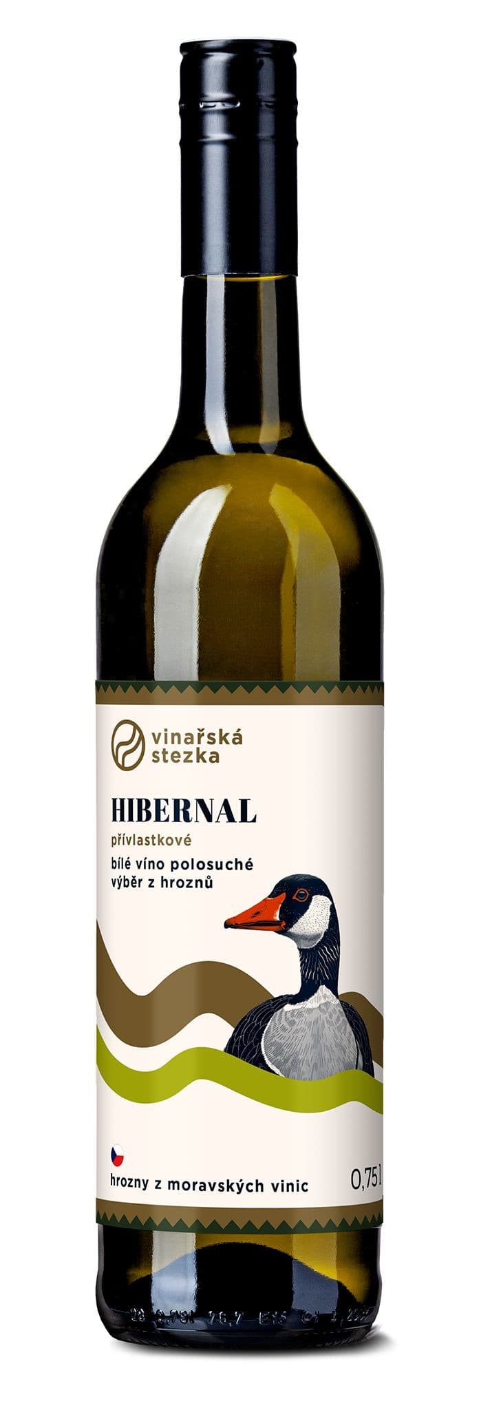 Vinařská Stezka Hibernal jakostní víno bílé s přívlastkem výběr z hroznů 0,75l