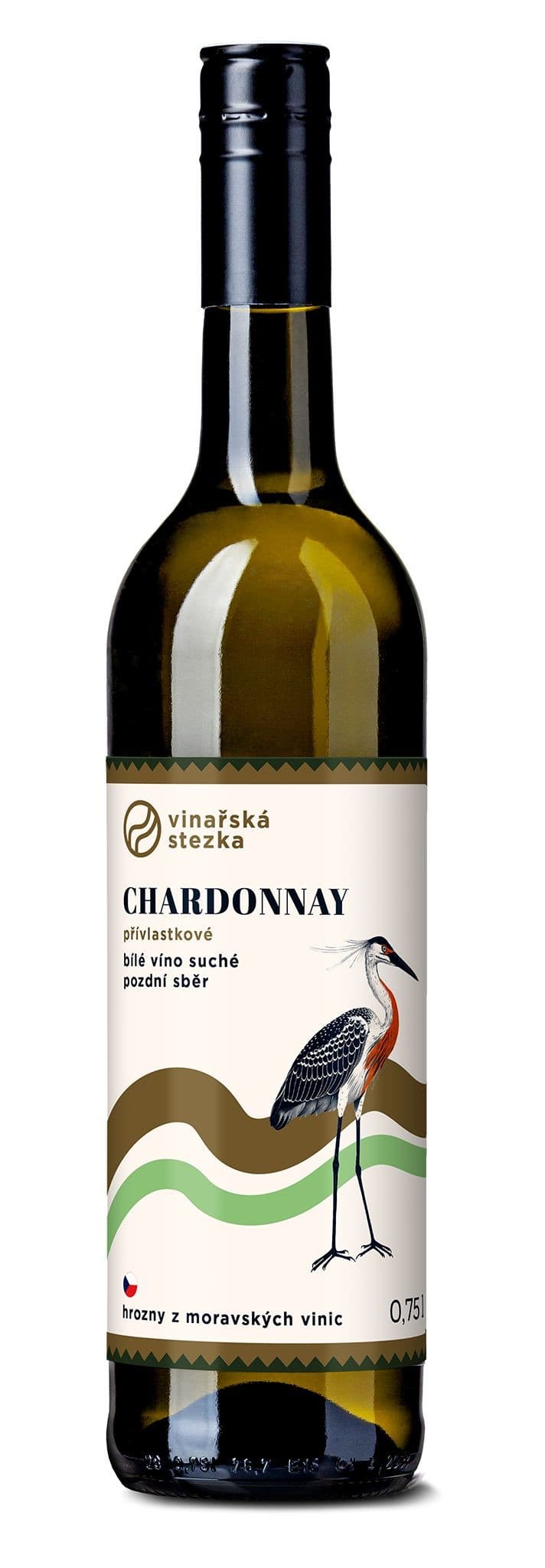 Vinařská Stezka Chardonnay pozdní sběr 0,75l