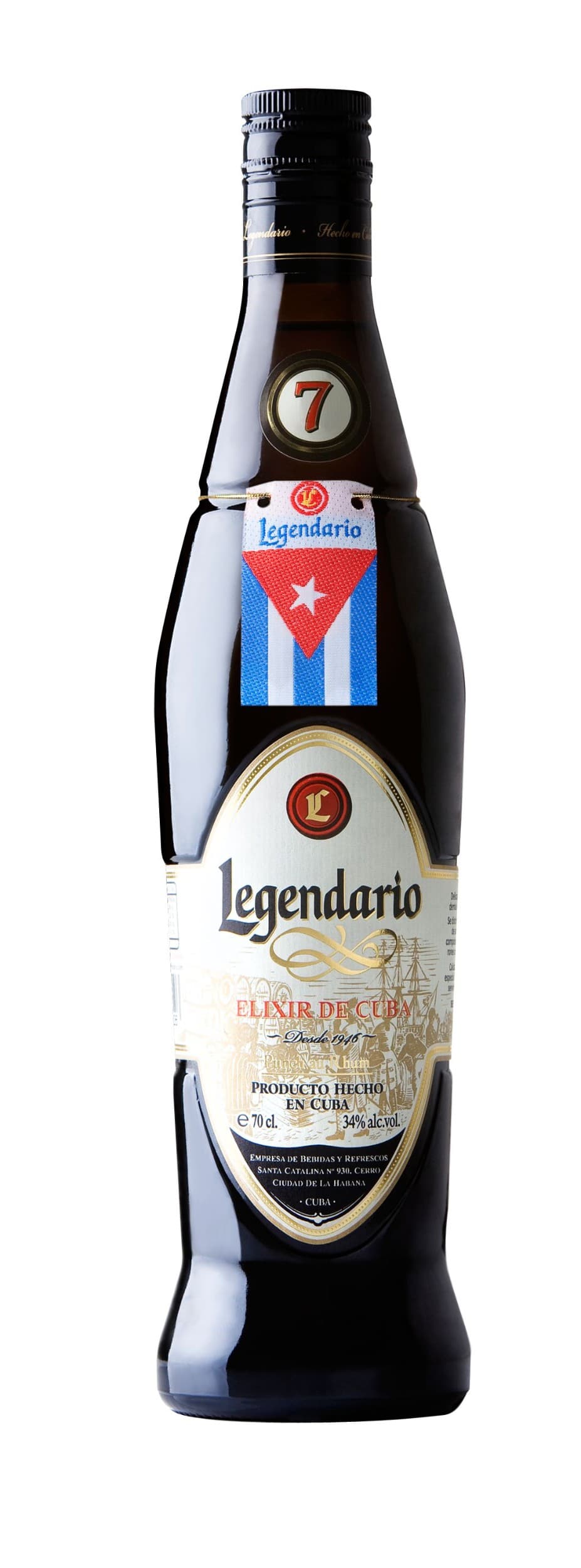 Legendario Elixir de Cuba Rum 0,7 l