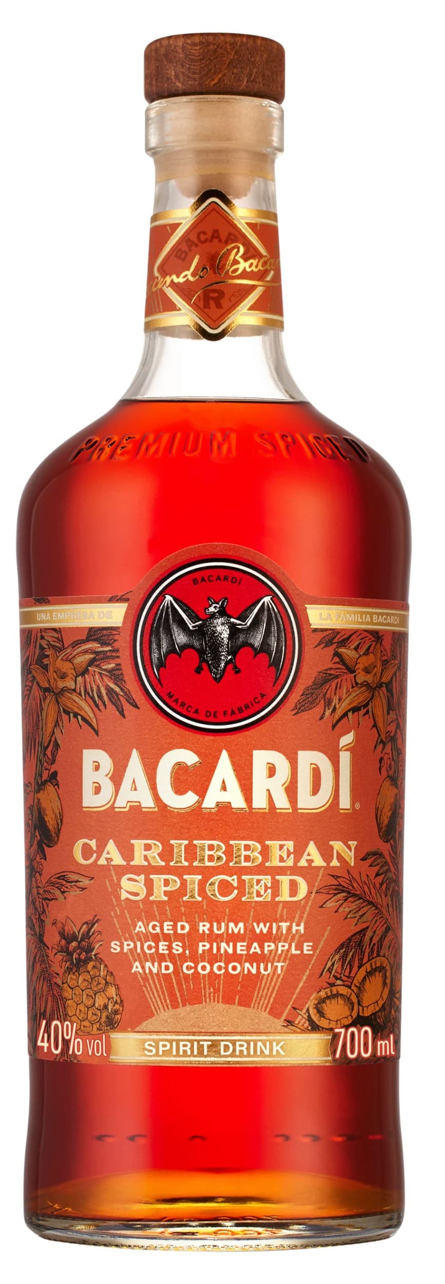 Bacardi Caribbean Spiced 700ml