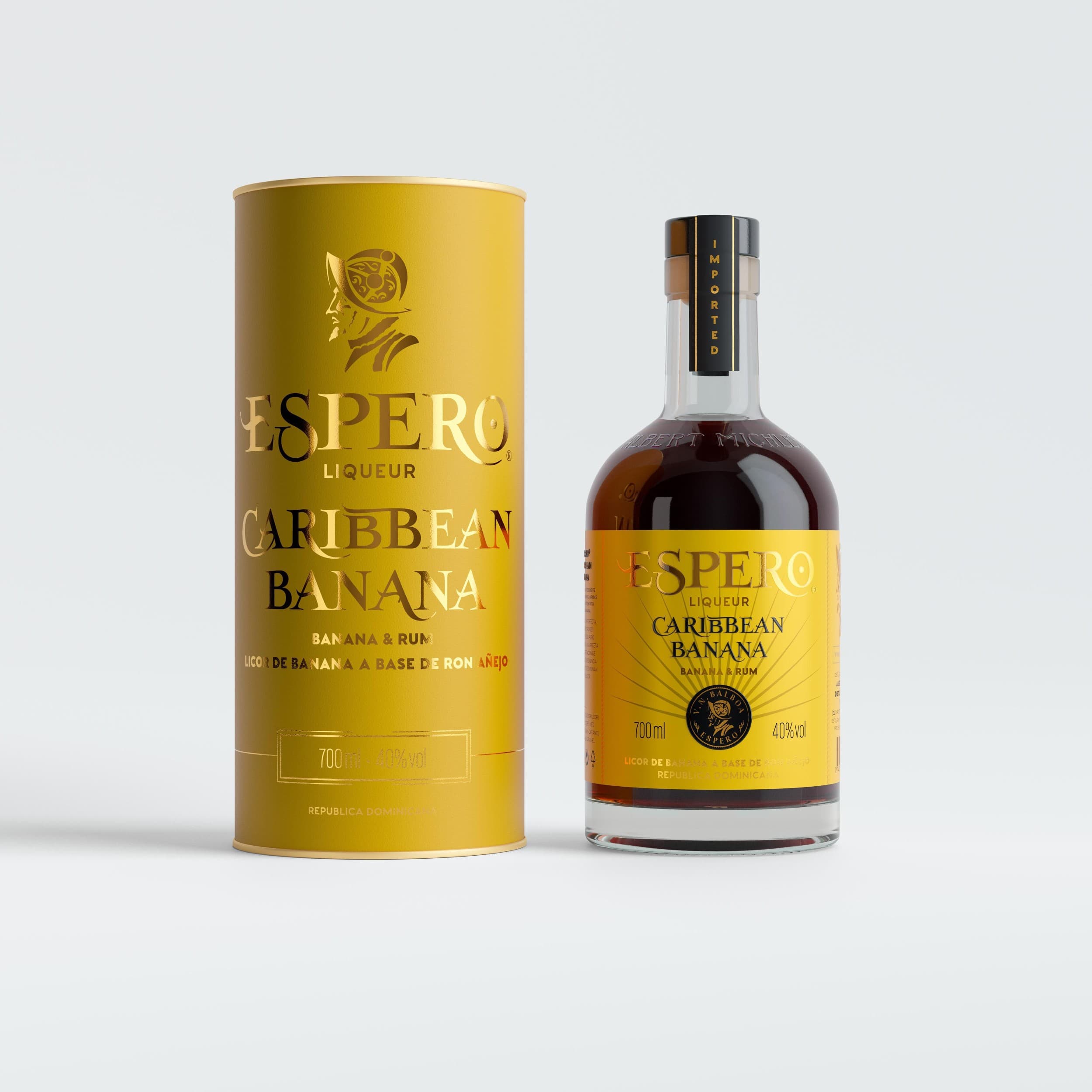 AM Espero Caribbean Banana 40% 0,7l (GB)