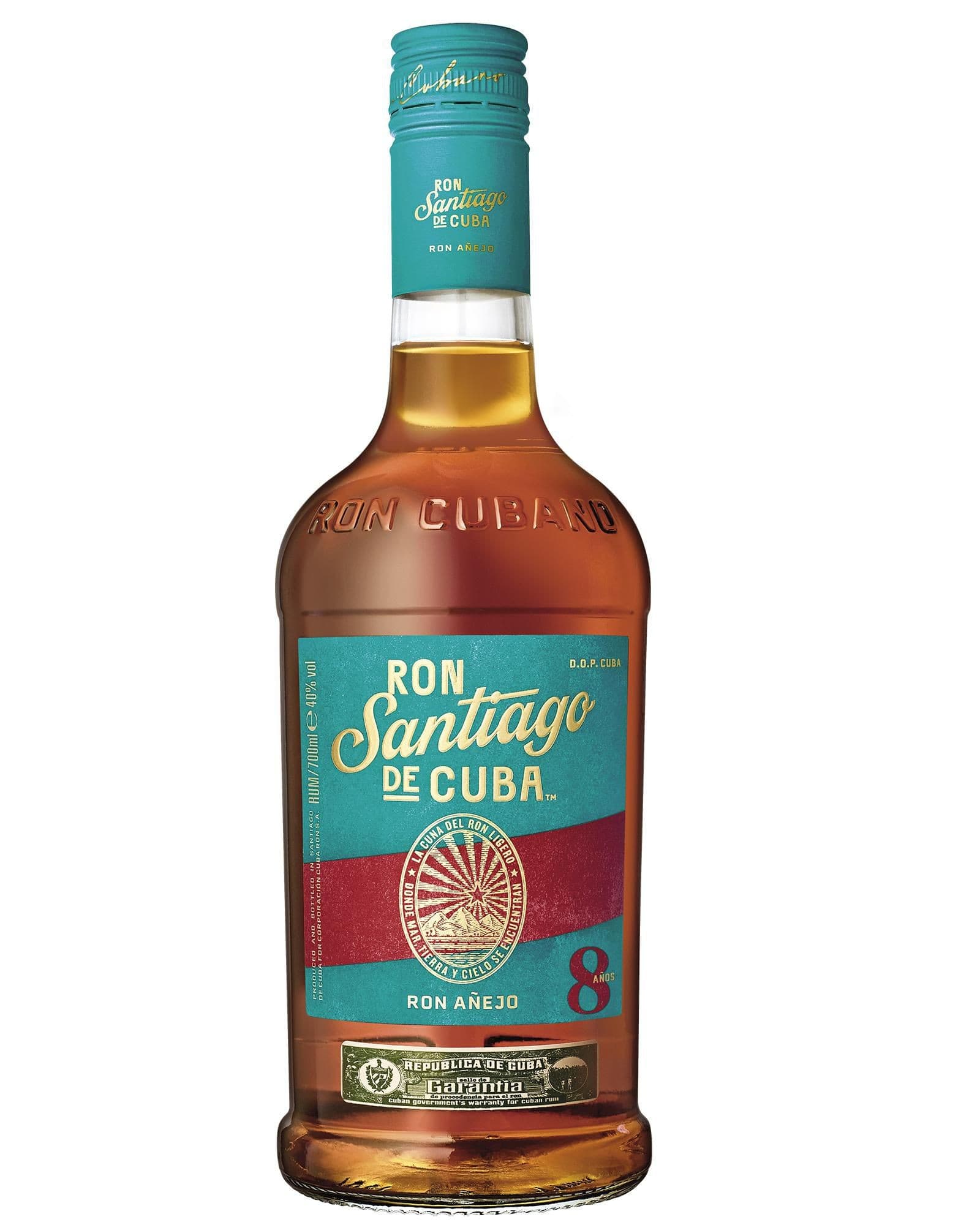 Ron Santiago De Cuba 8YO 40% 0,7 l