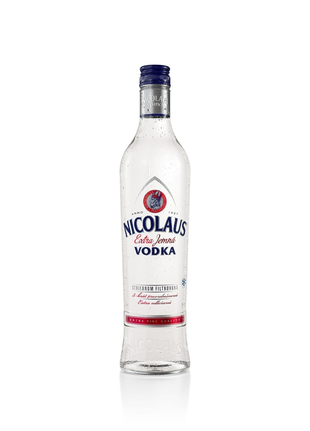 Nicolaus Extra Jemná Vodka ,8% 0,7l