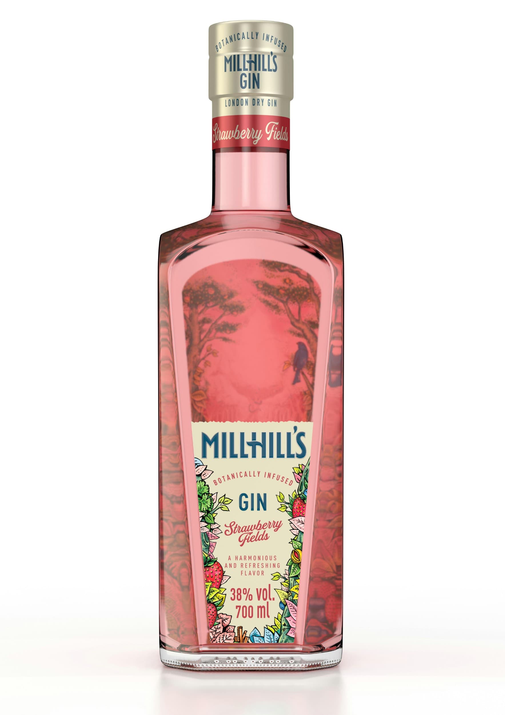 Millhill´s Strawberry 38% 0,7 l
