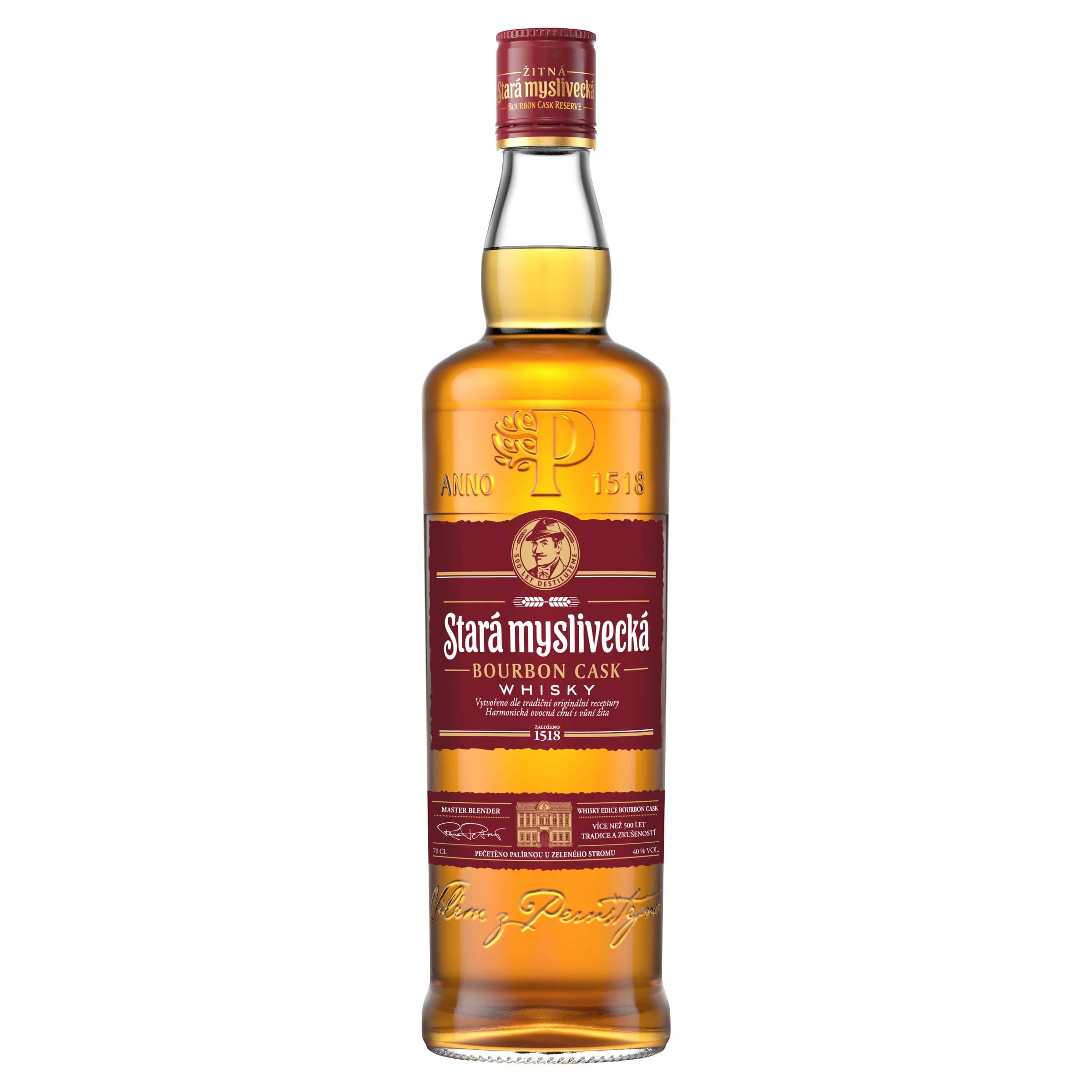 Stará žitná myslivecká reserve bourbon cask 40% 0,7 l