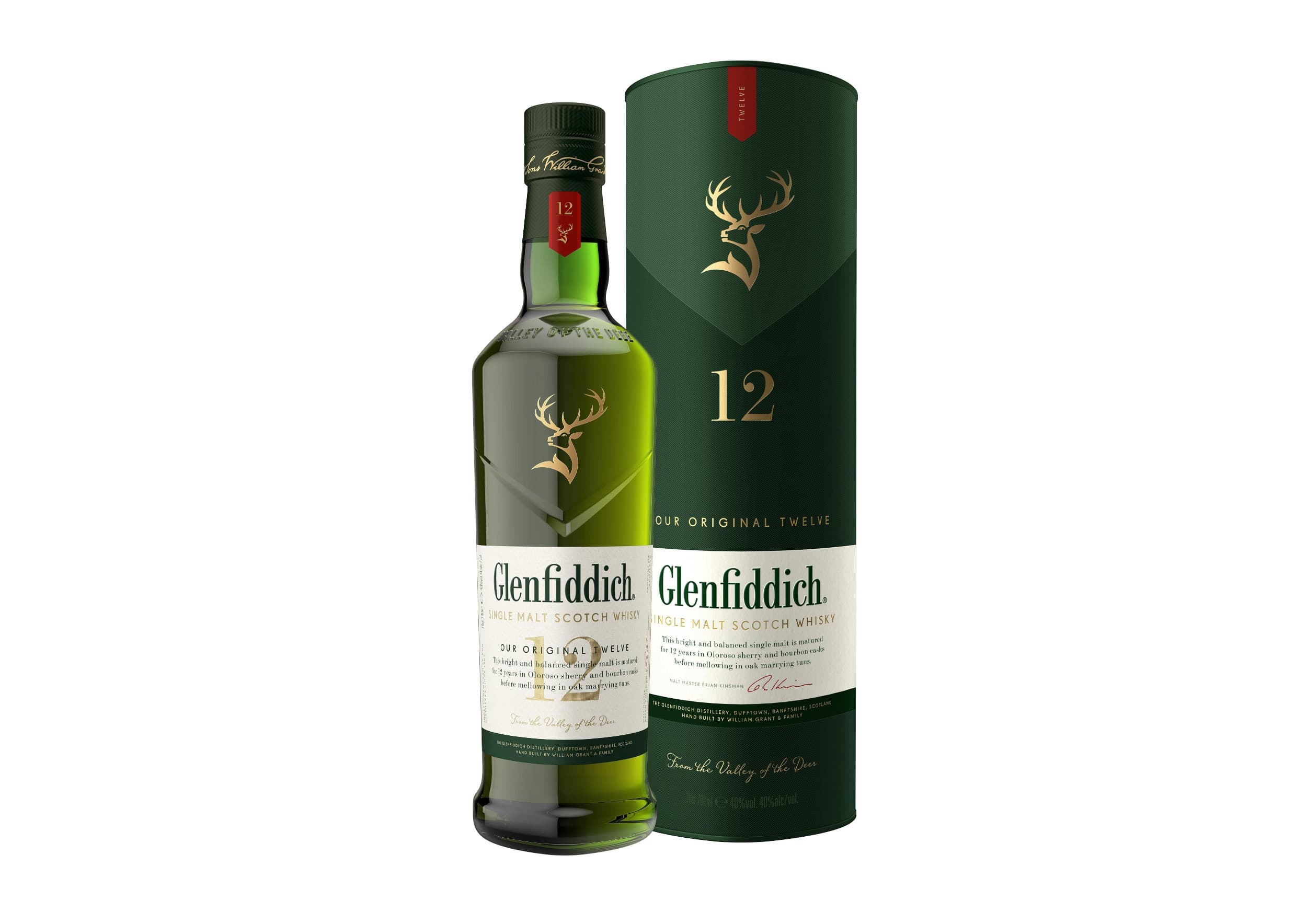 Glenfiddich 12 Years Old whisky 700 ml