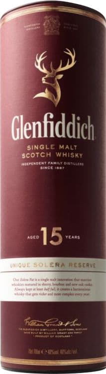 Glenfiddich 15 Years Old Whisky 700 ml