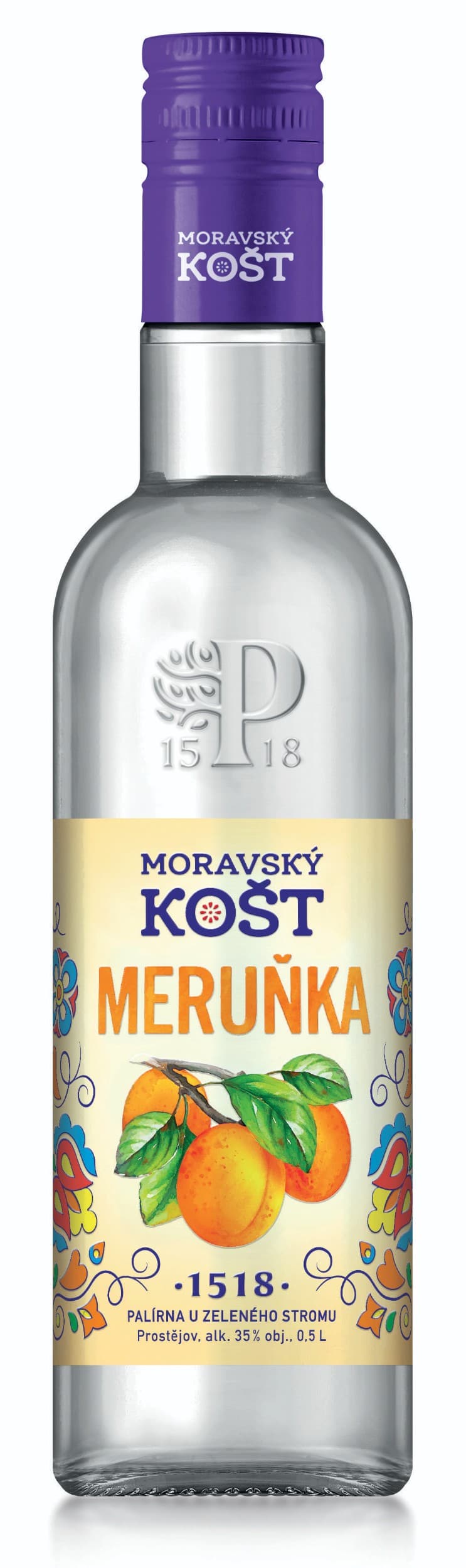 Moravský Košt Meruňka 35% 0,5l
