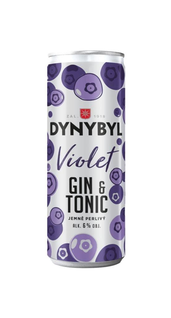 Dynybyl Violet Gin & Tonic 6% 250 ml