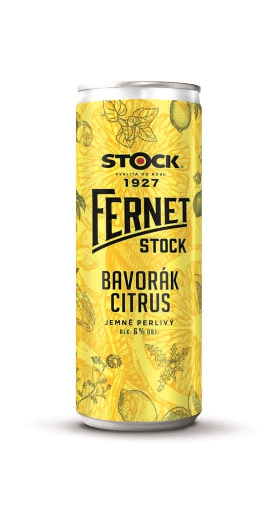 Fernet Stock Bavorák Citrus 6% 250 ml