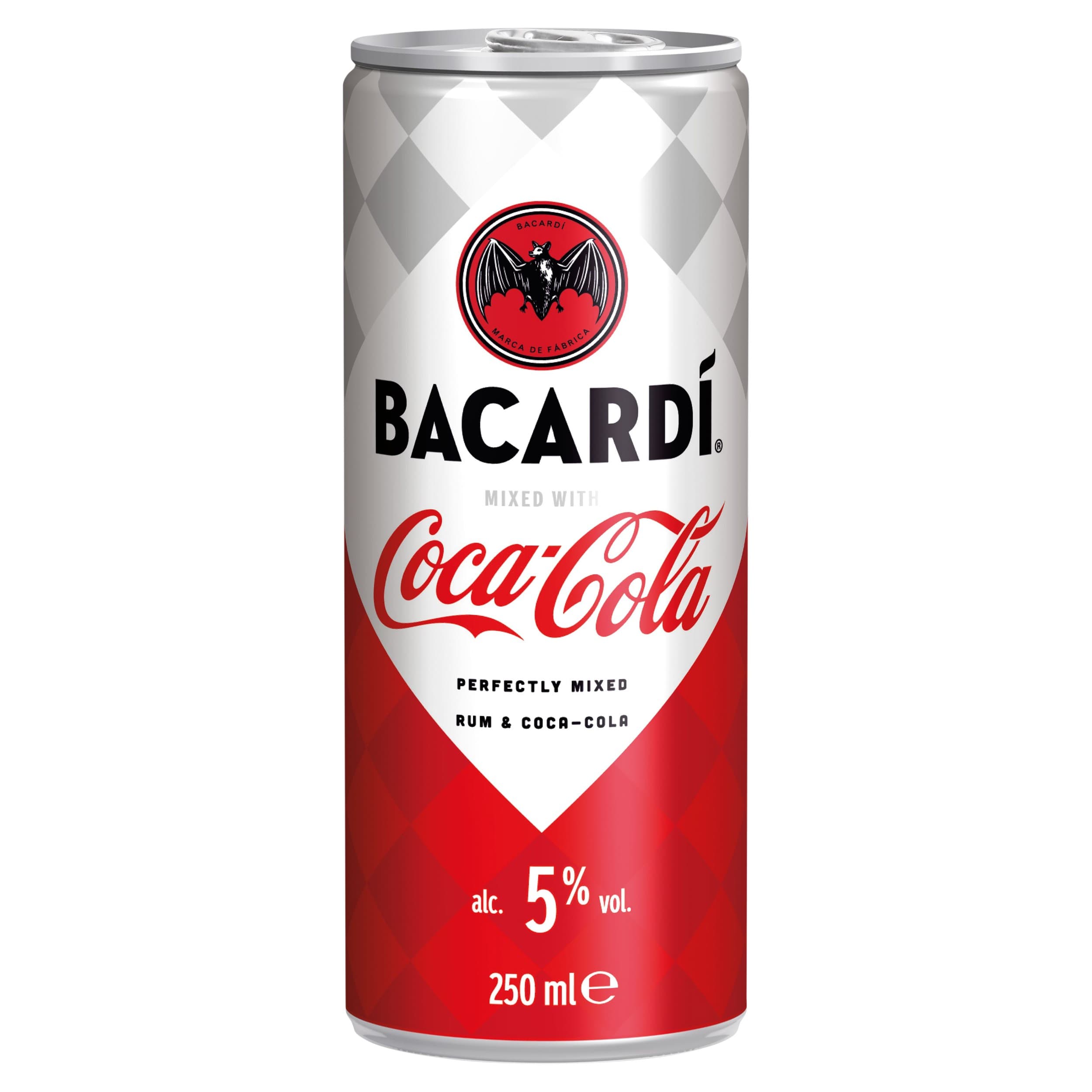 Bacardi Rum a Coca-Cola 250ml