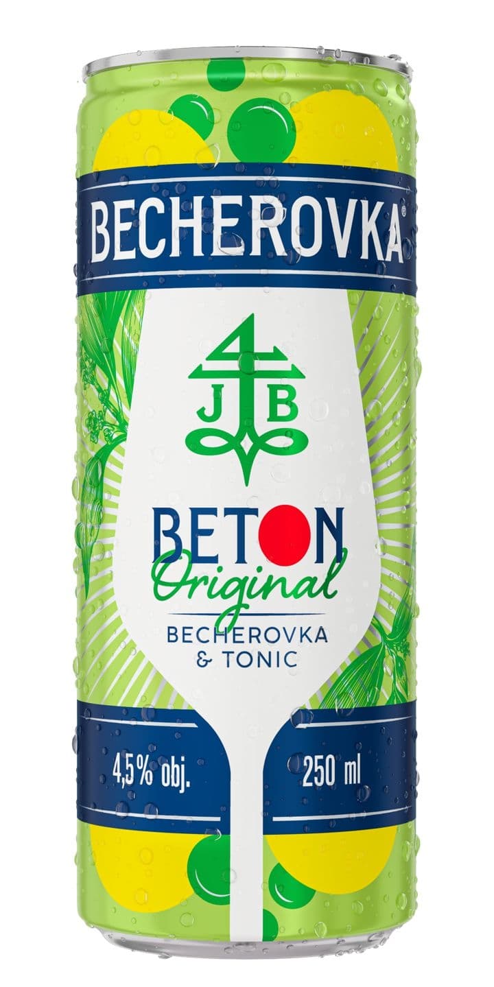 Becherovka BETON Original 4,5% 0,25 l