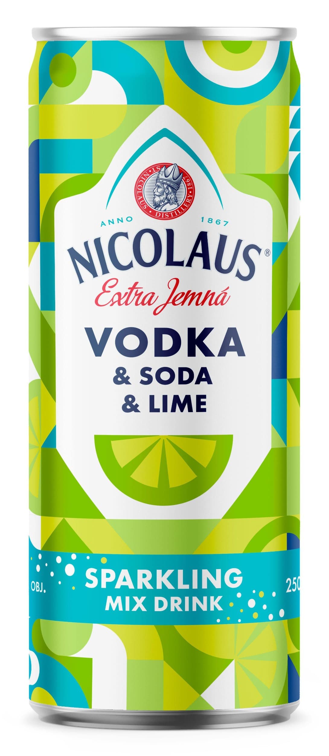 Nicolaus Vodka Soda Lime 6% 0,25l