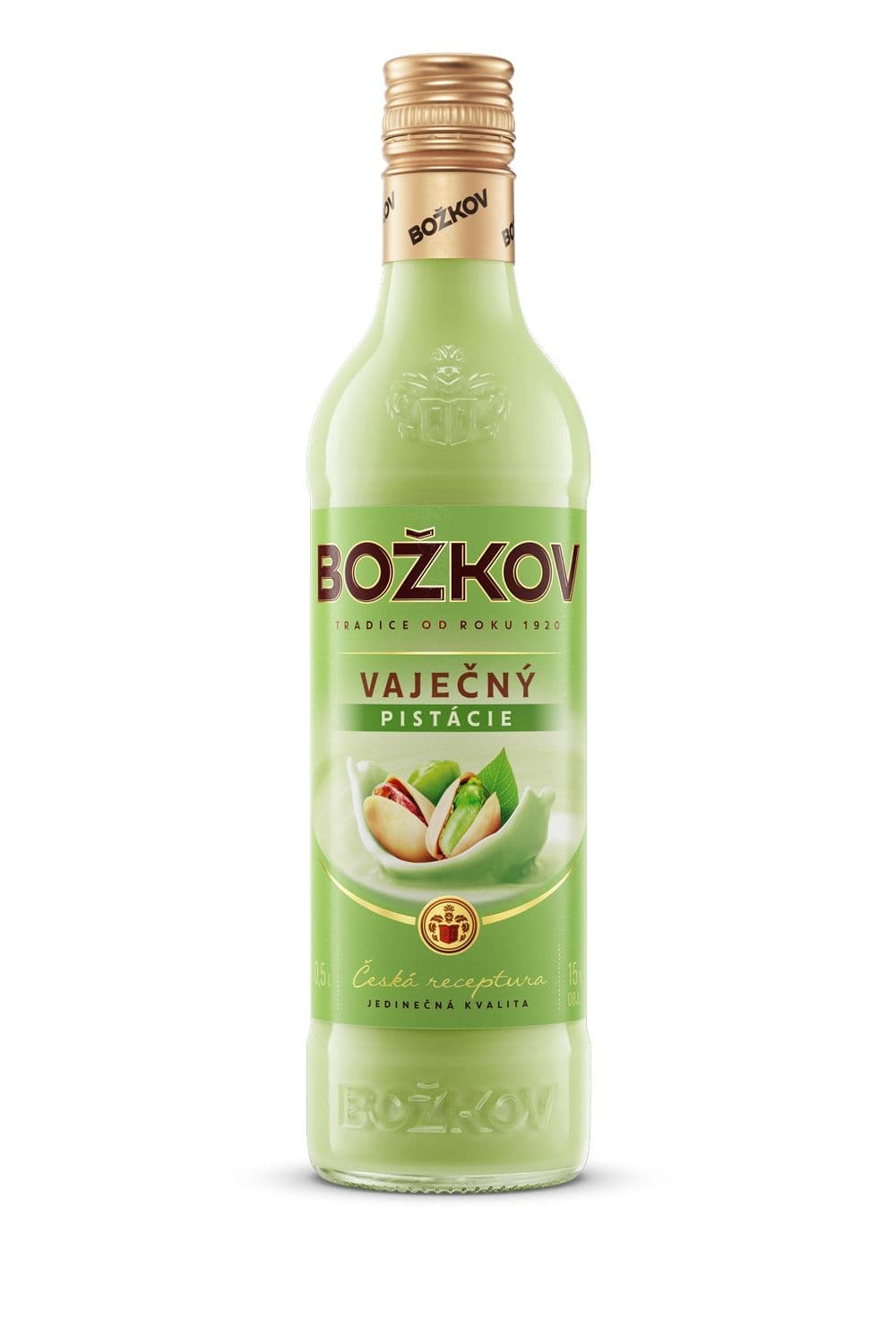 BOŽKOV VAJEČNÝ PISTÁCIE 15% 15/0500