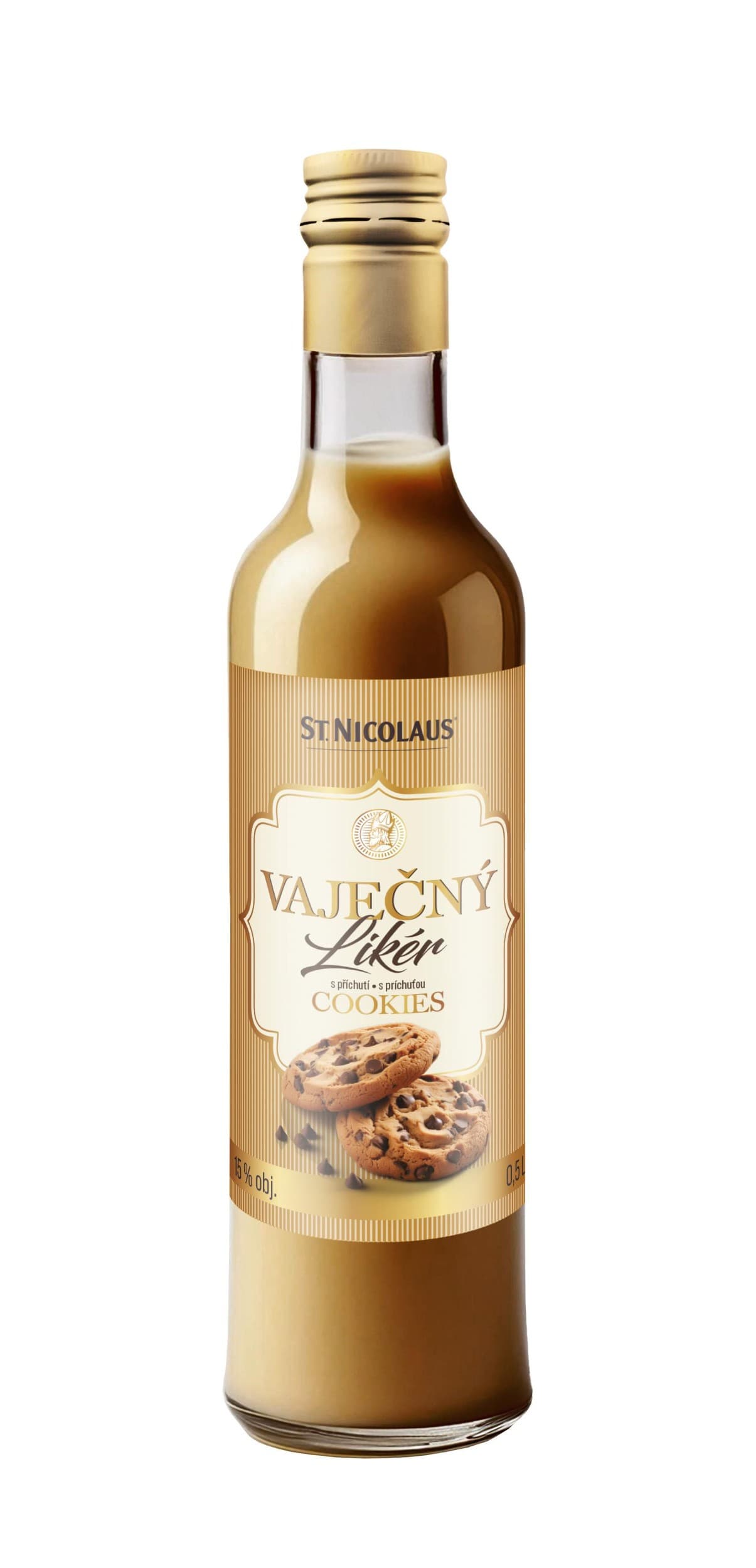 ST. Nicolaus Vaječný likér Cookies 15% 0,5l