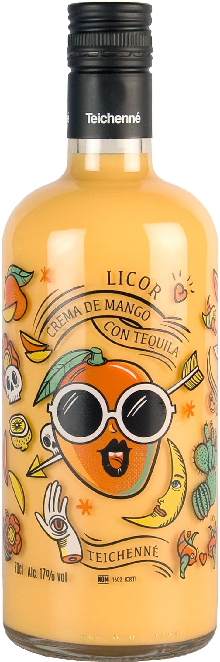 Teichenné Mango krém s tequilou 17%, 0,7 l
