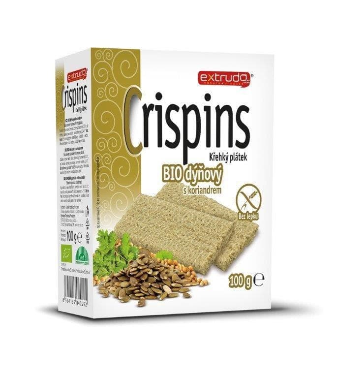 Crispins BIO dýňový plátek s koriandrem 100g