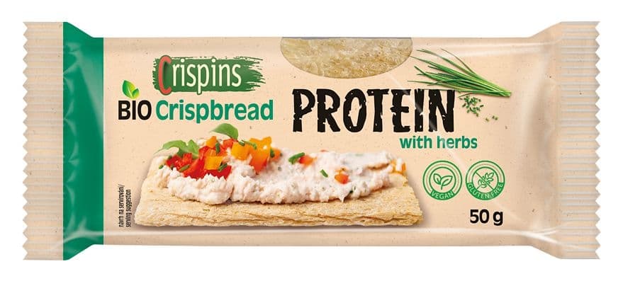 Crispins BIO Křehký plátek proteinový 50 g