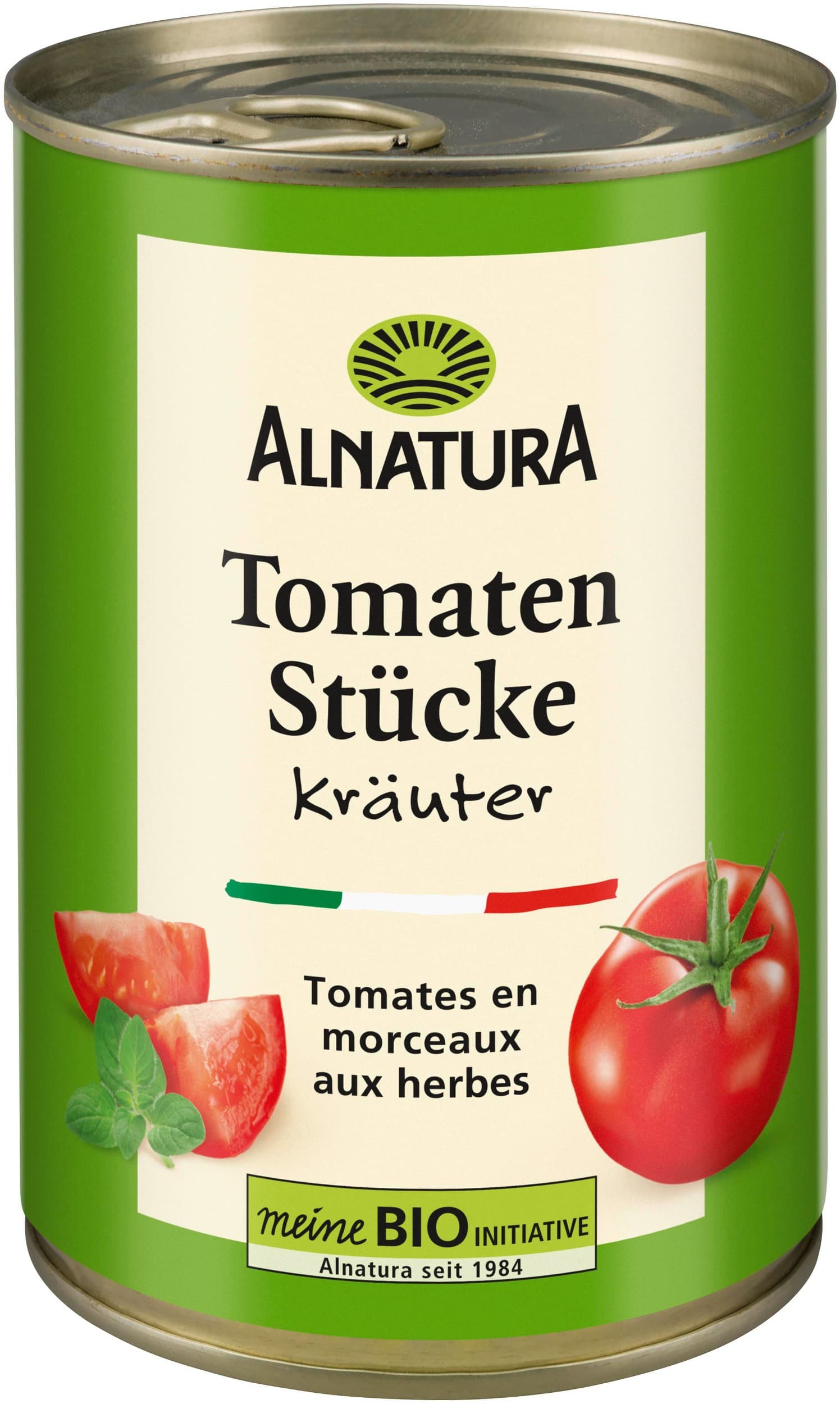 Alnatura BIO Kousky rajčat, bylinky, 400 g