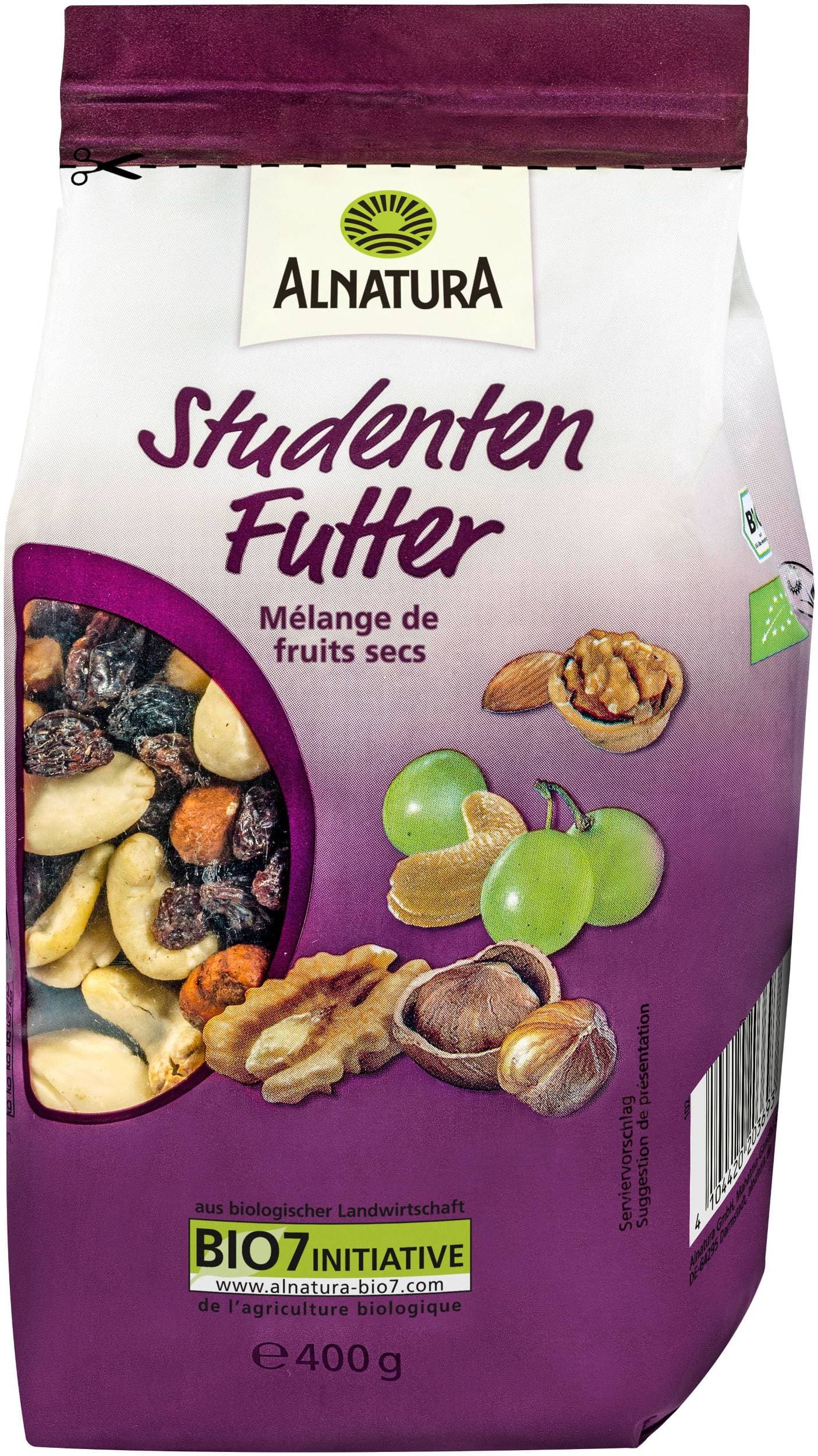Alnatura BIO Studentenfutter 400 g