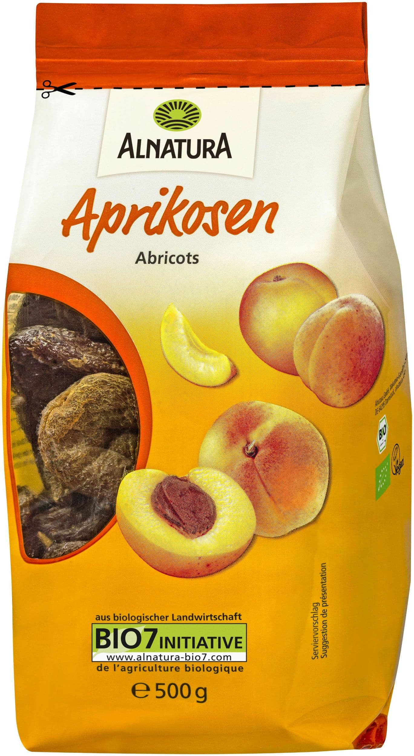 AlnaturaBIO  Meruňky, 500 g