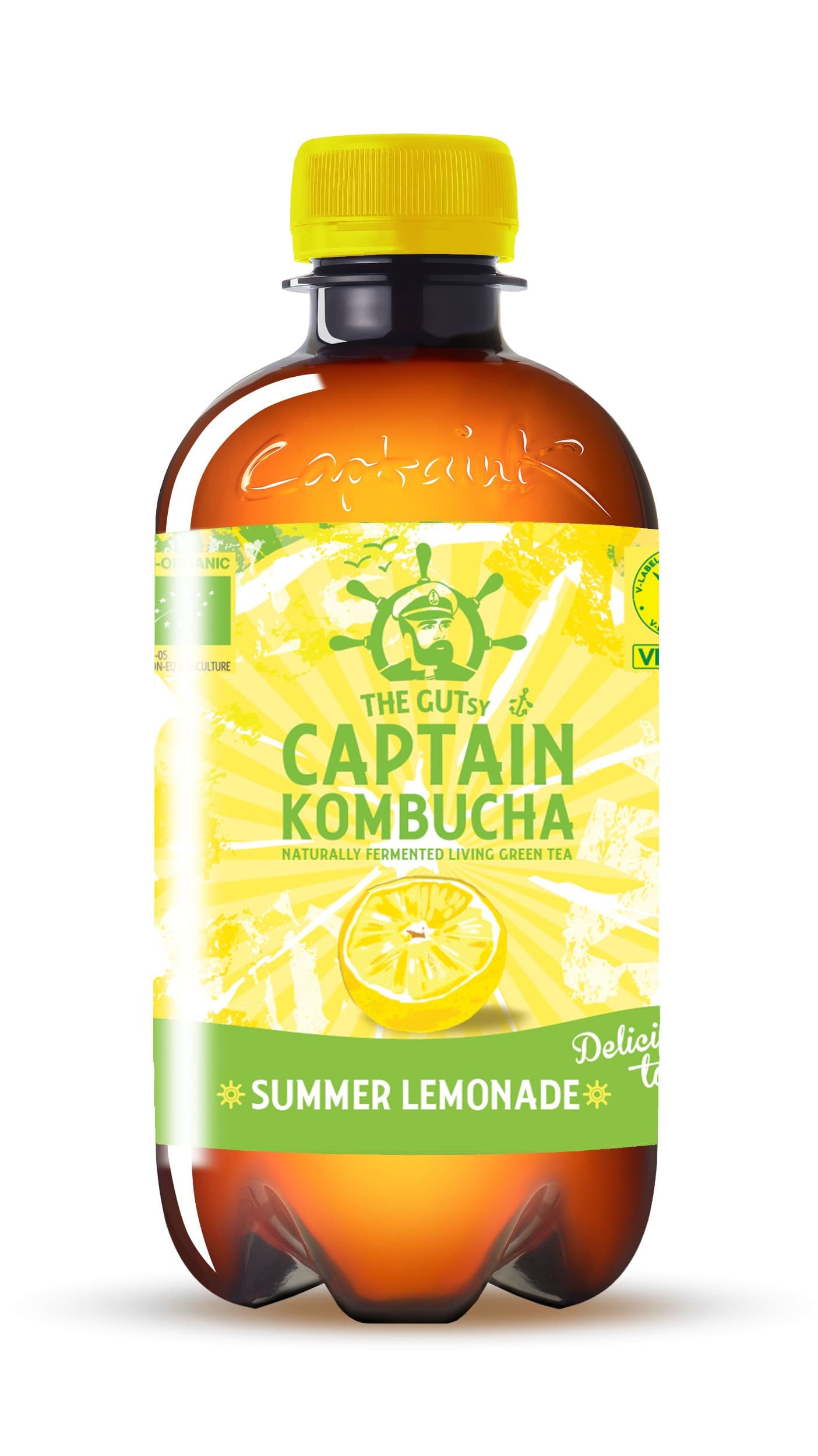 Captain Kombucha Lemonade 400 ml