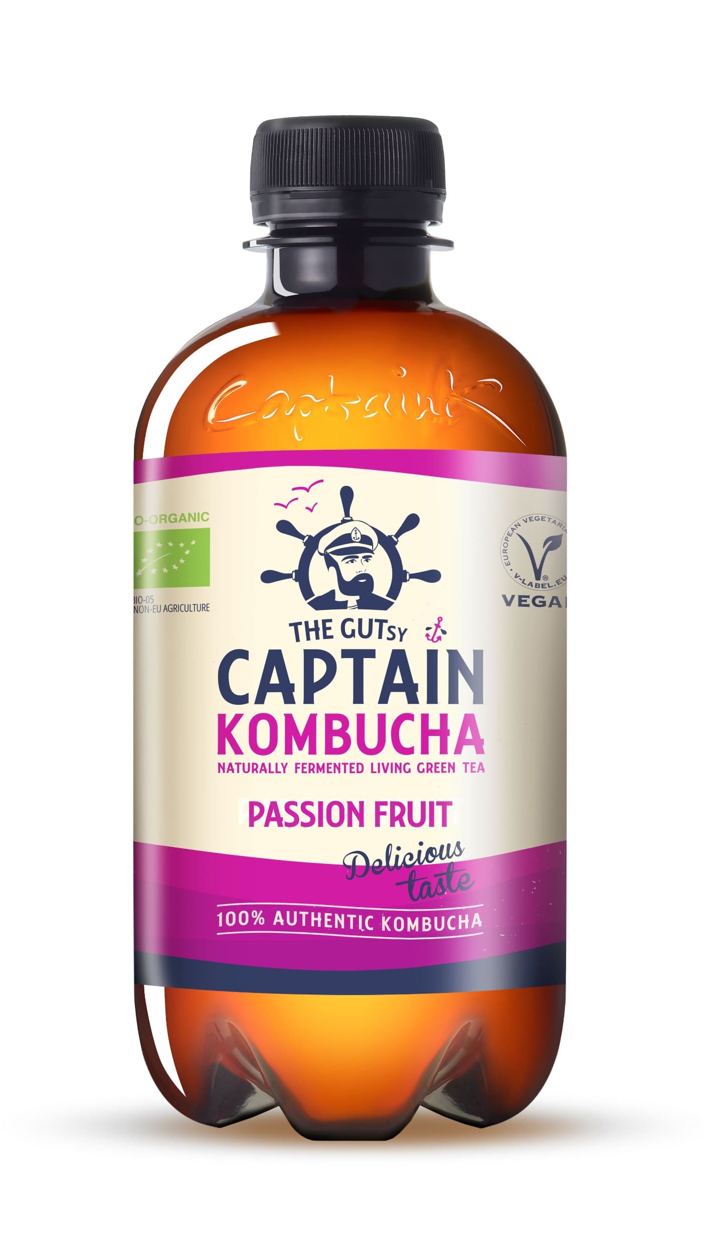 Captain Kombucha Passion Fruit 400ml
