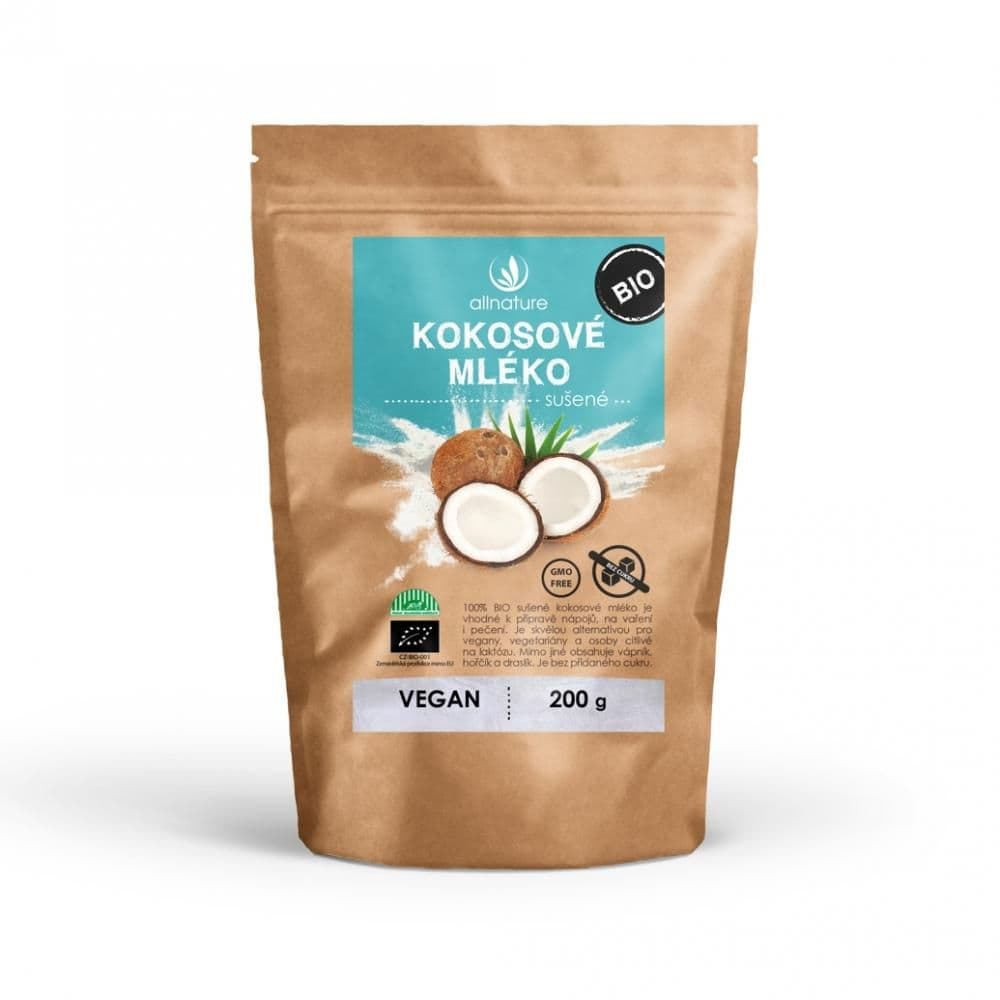 Allnature BIO Kokosové mléko sušené 200 g