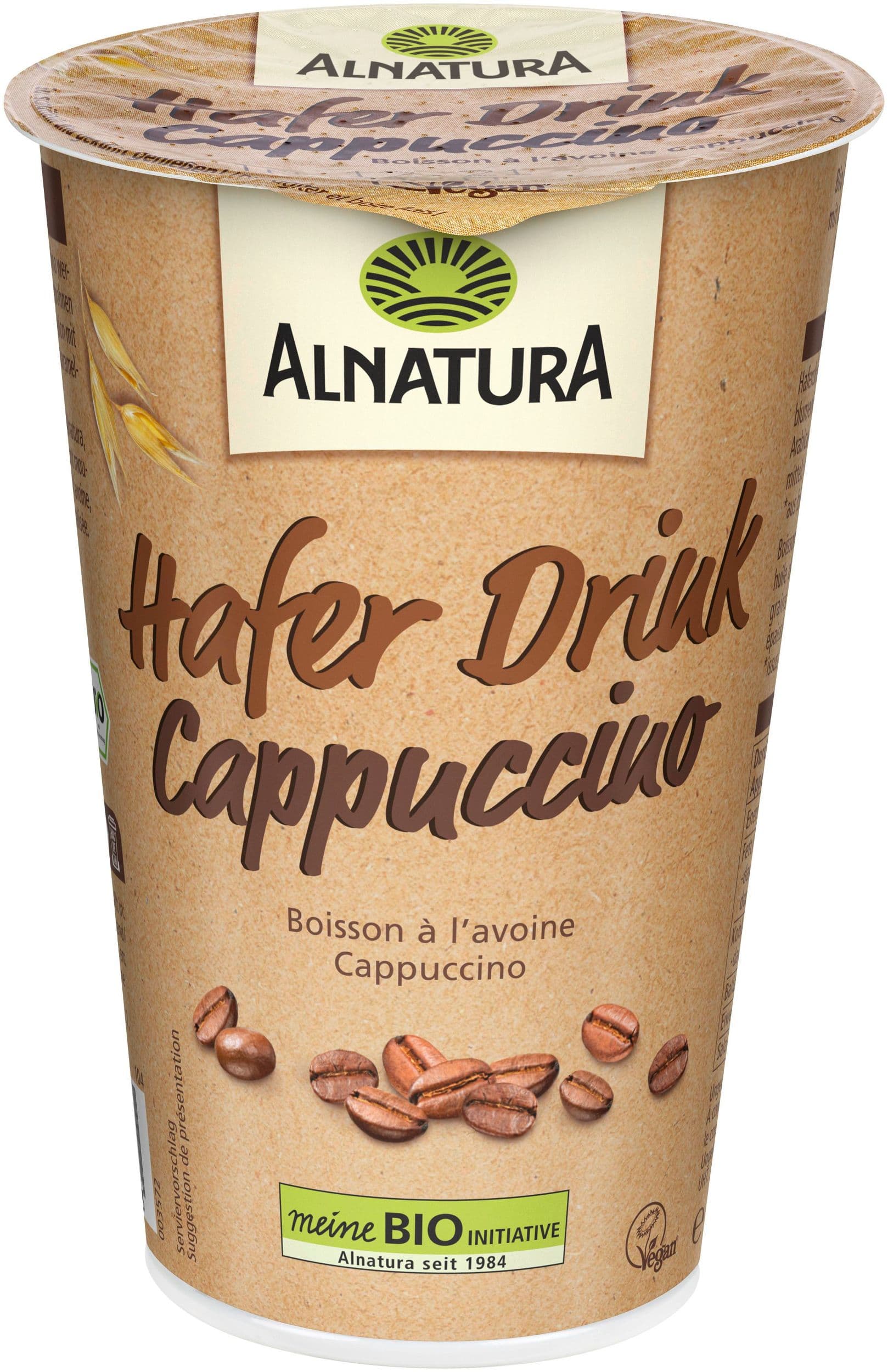 Alnatura BIO ovesný nápoj Cappuccino 230ml