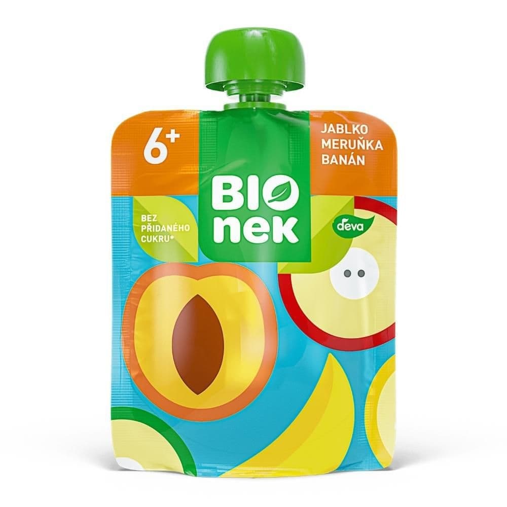 Bionek Jablko, meruňka, banán 90 g