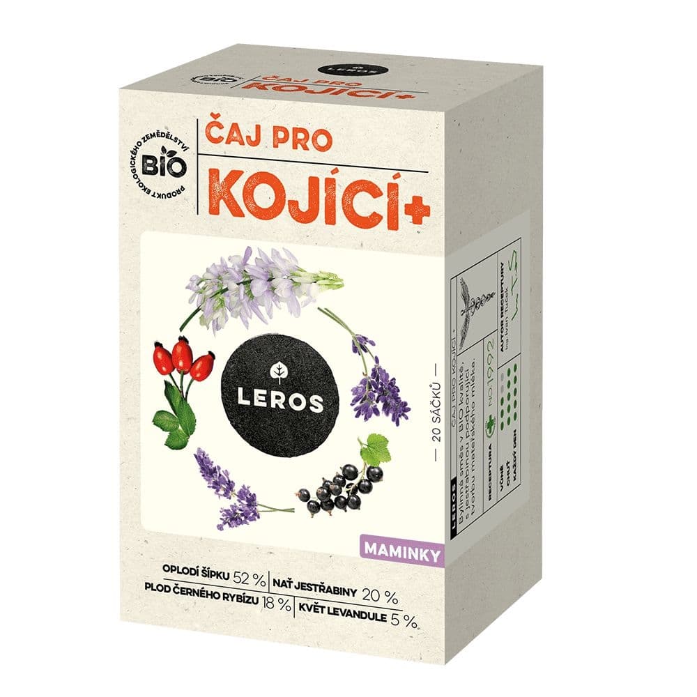 Leros BIO Čaj pro kojící+ 20x2g