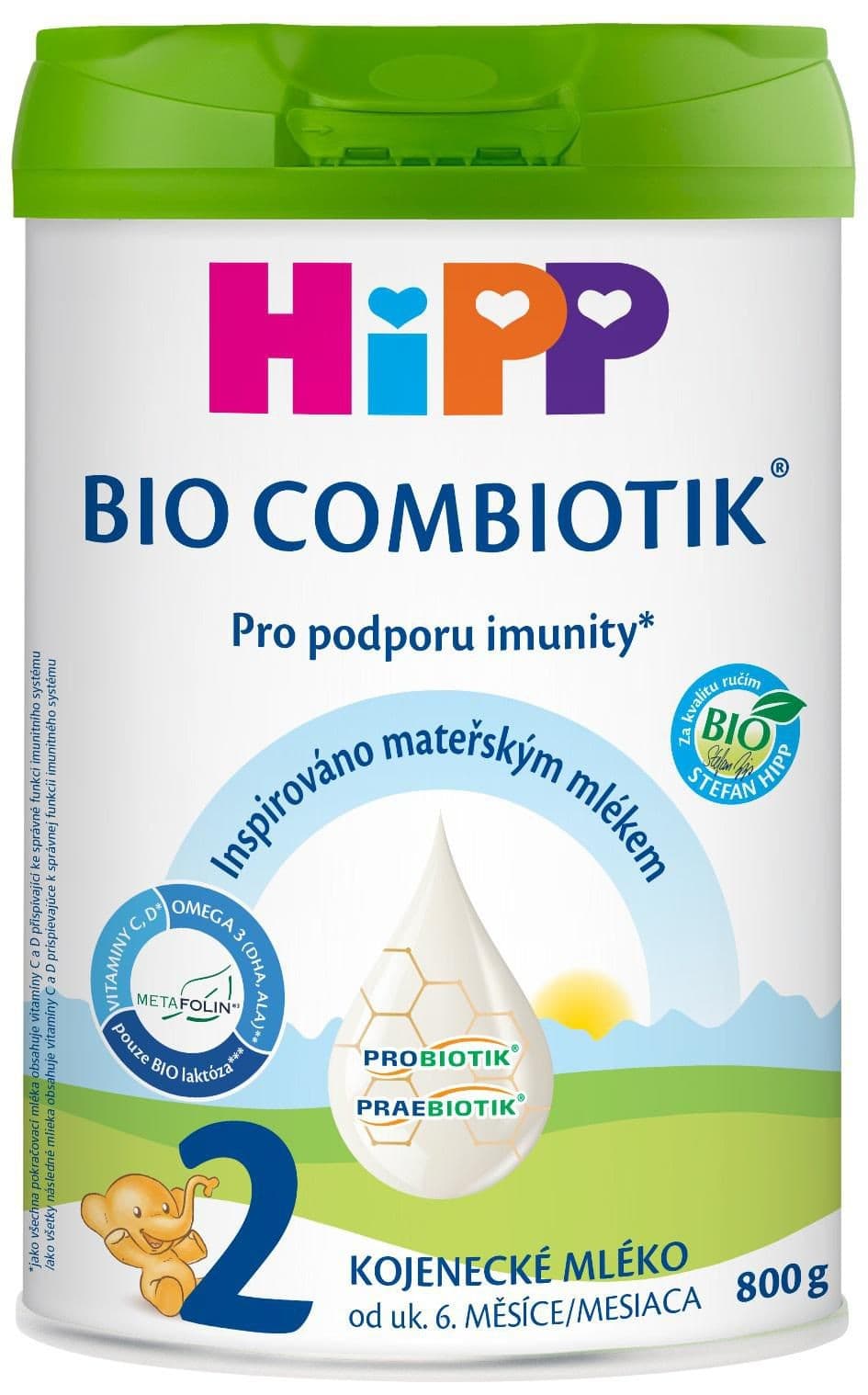 HiPP BIO Combiotik 2 Kojenecké mléko 800 g