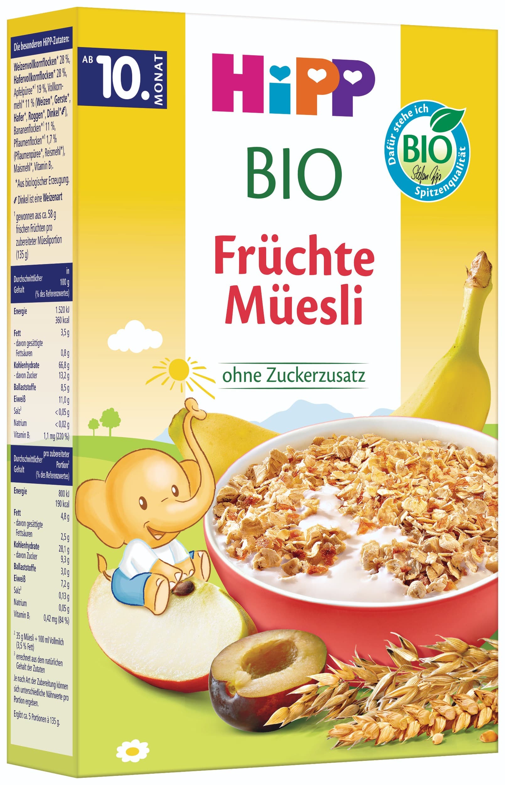 HiPP BIO Ovocné müsli 200 g