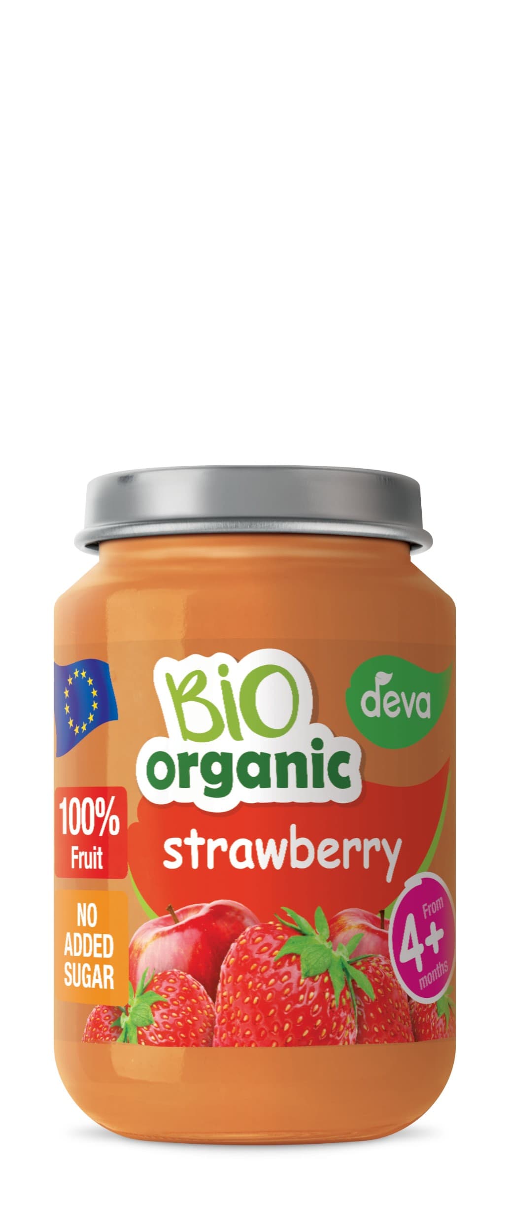 Deva BIO Jahoda 4m+ 190g
