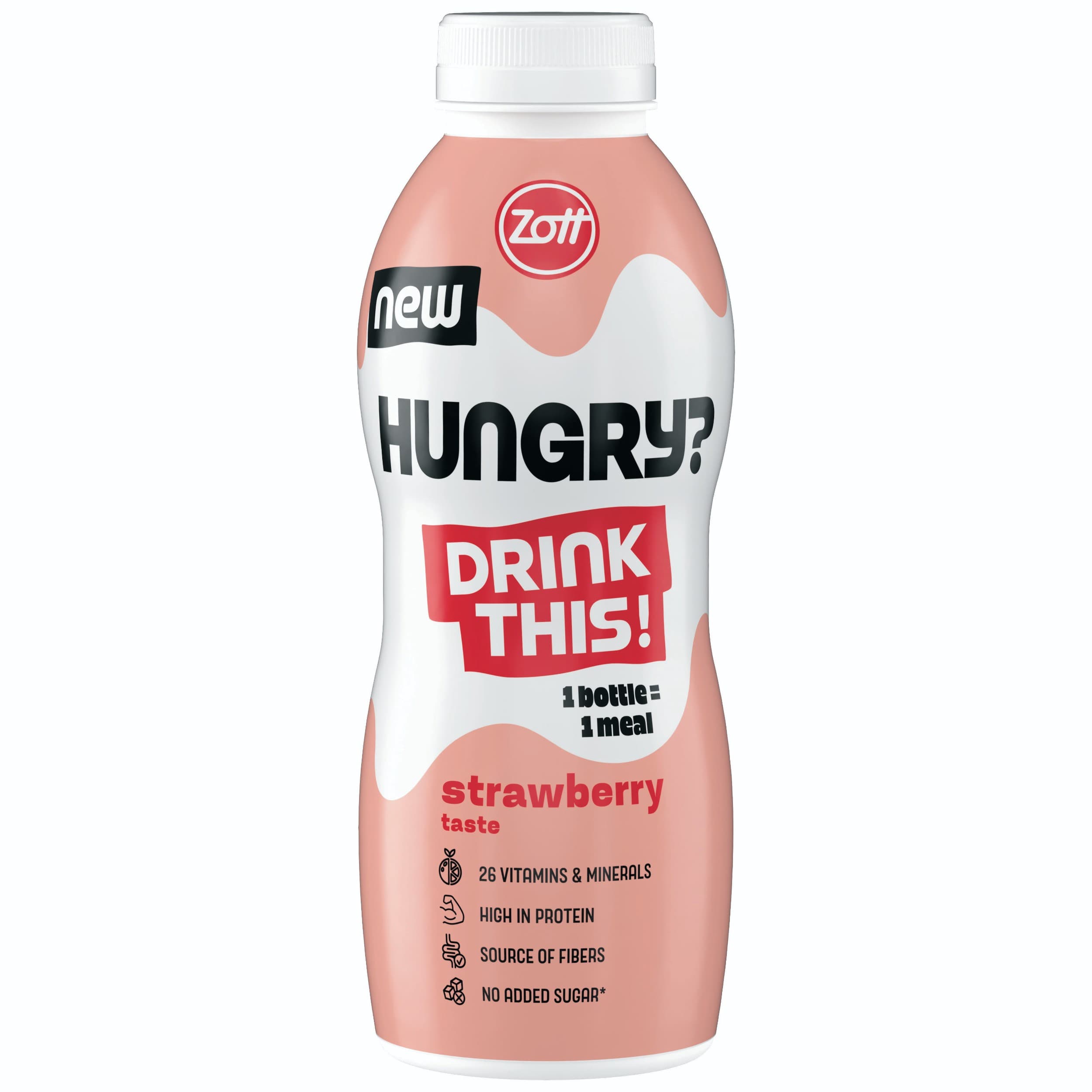 Hungry? Drink This! Příchuť jahoda 500ml