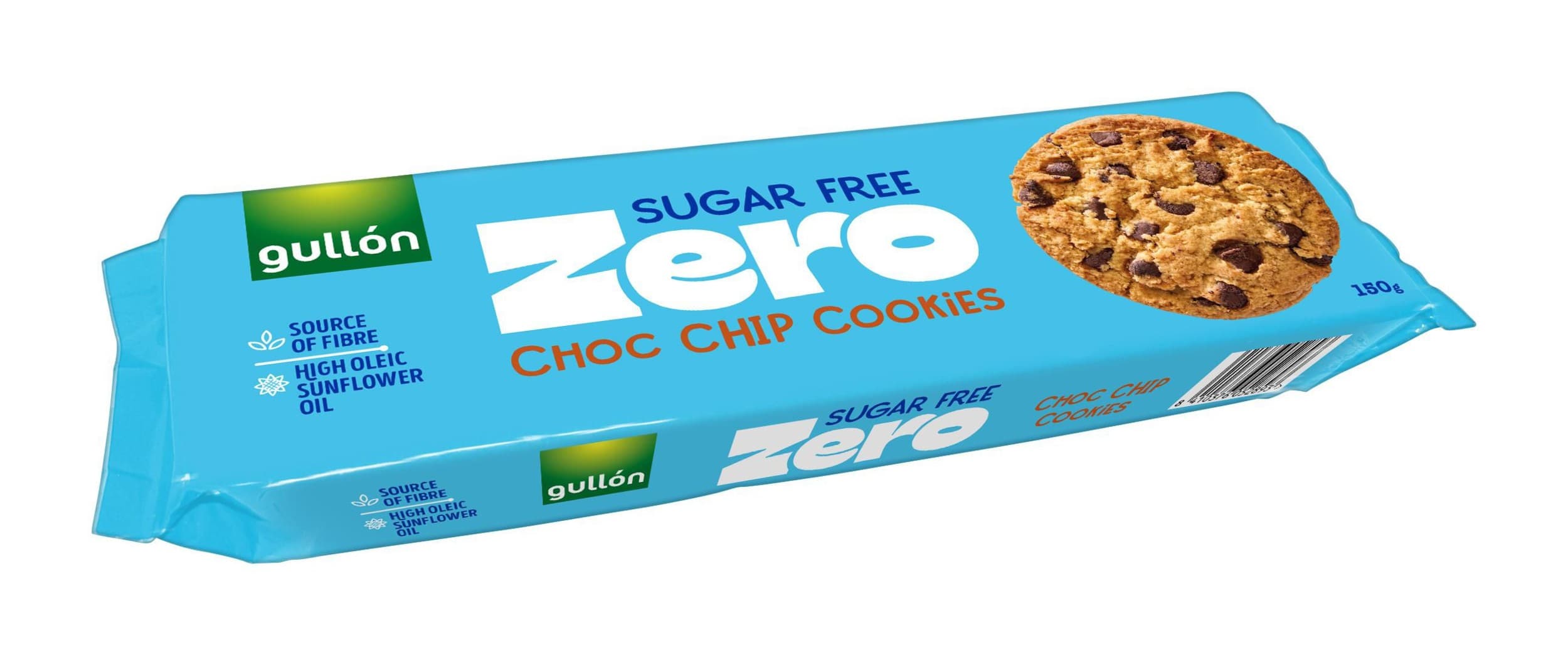 Gullón Choc Chip Biscuits bez cukru 150 g