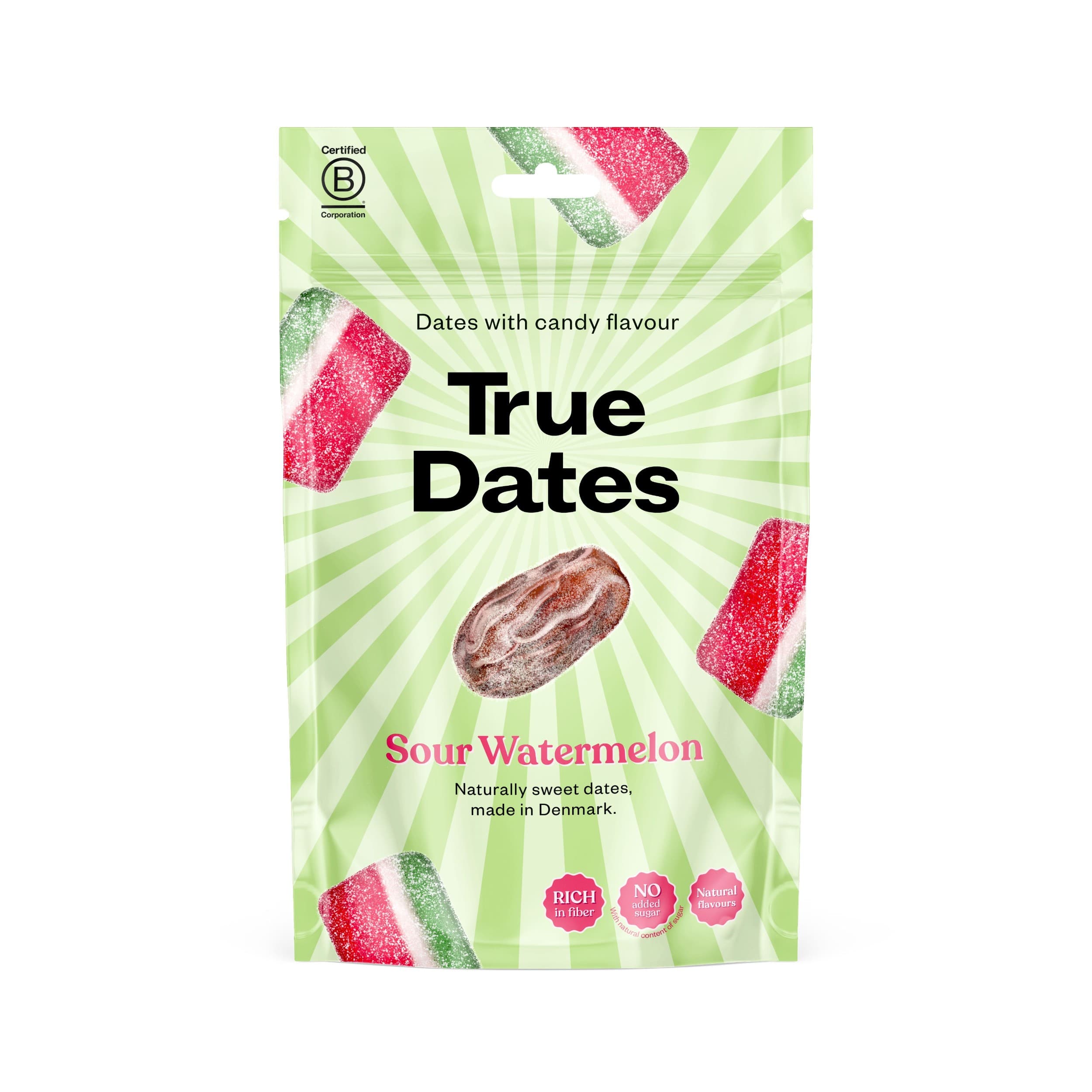 True Dates Datle s příchutí kyselý meloun 100g