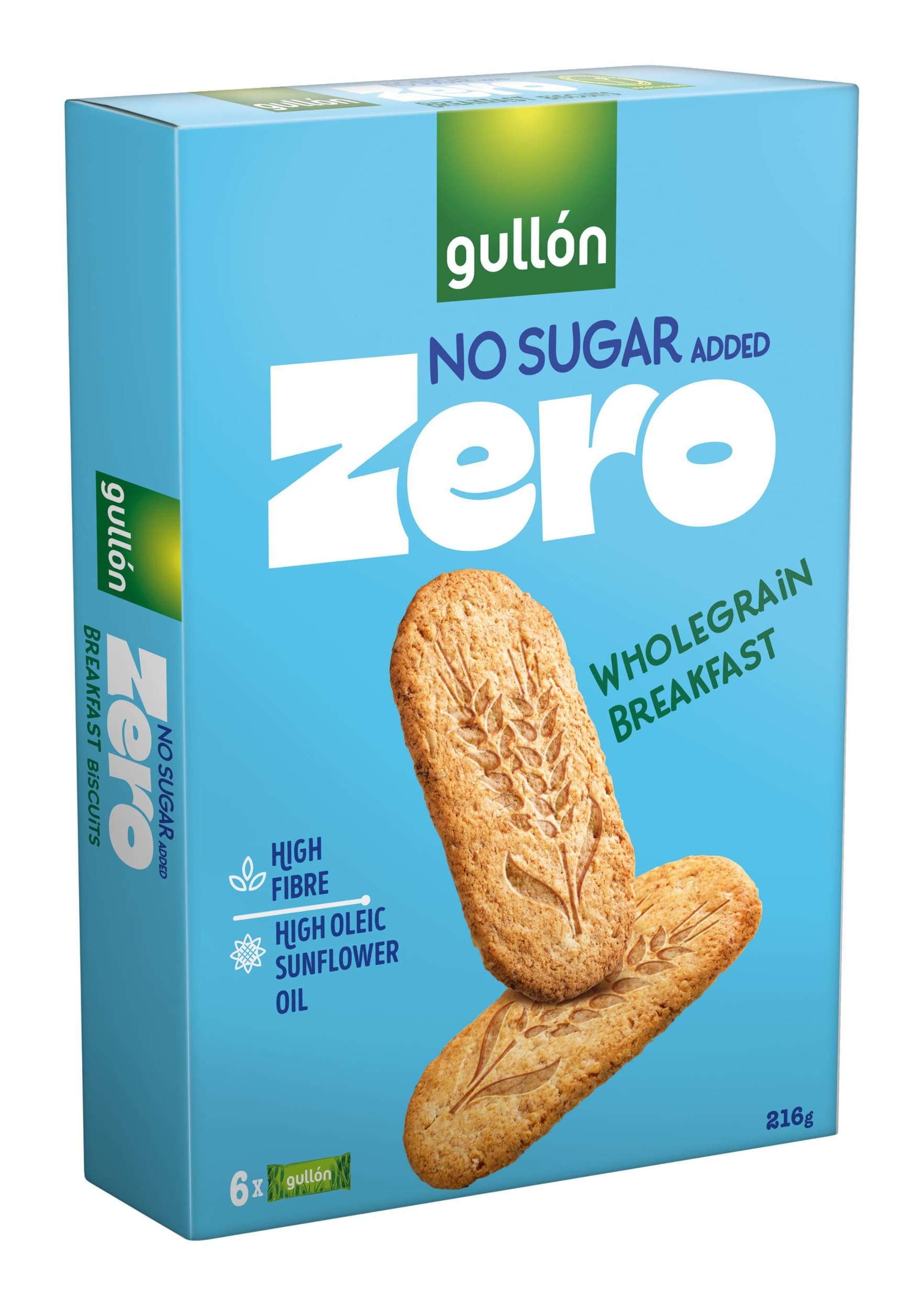 Gullón Breakfast bez přídavku cukru 216 g
