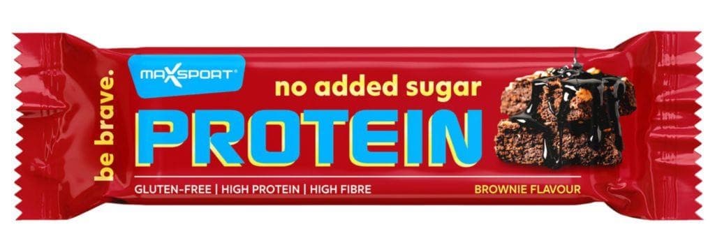 MaxSport Proteinová tyčinka s čokoládovou příchutí v mléčné čokoládě se sladidlem, bez lepku 40g