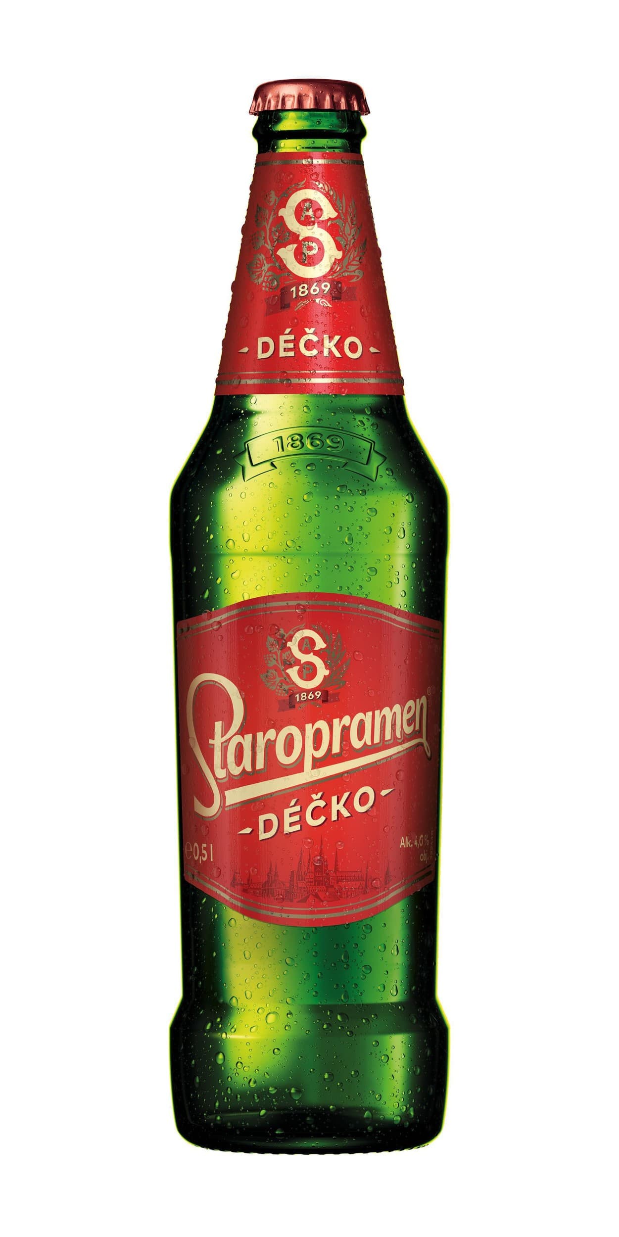 Staropramen Déčko pivo výčepní světlé 0,5 l